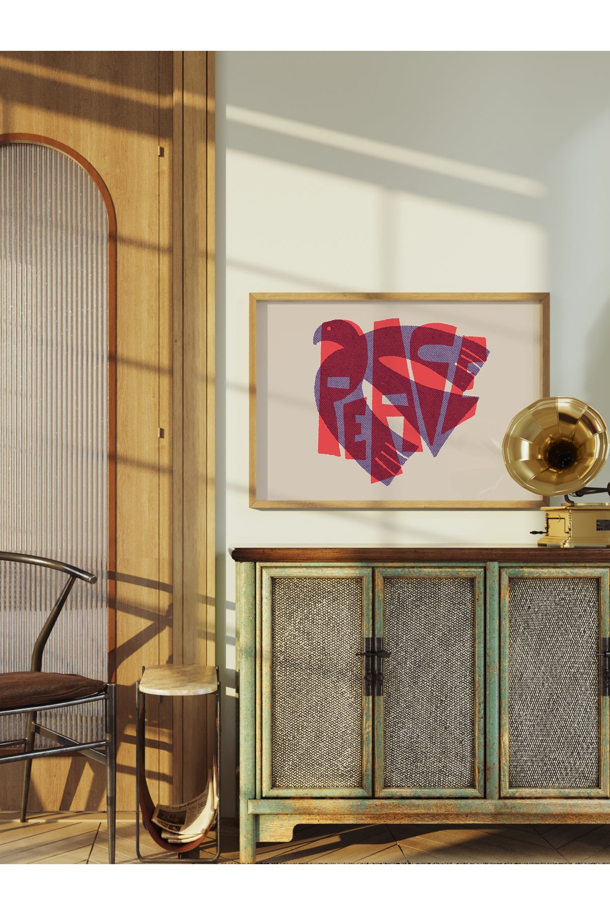 Grunge Tema Duvar Posteri, Çerçevesiz Poster, Duvar Dekoru, Çerçevesiz Tablo