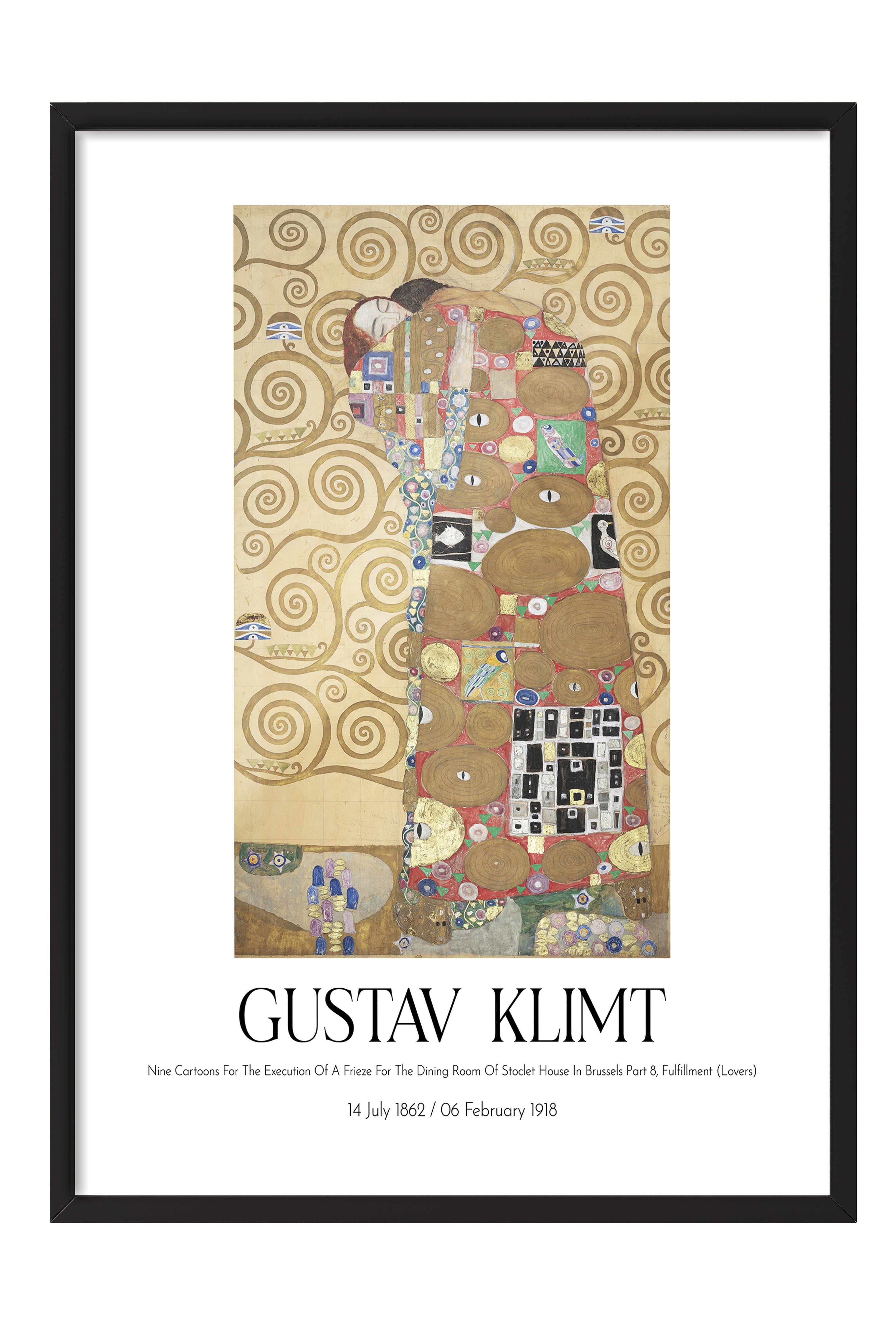 Gustav Klimt, Siyah Çerçeveli Tablo, Sanat Serisi NO:111979