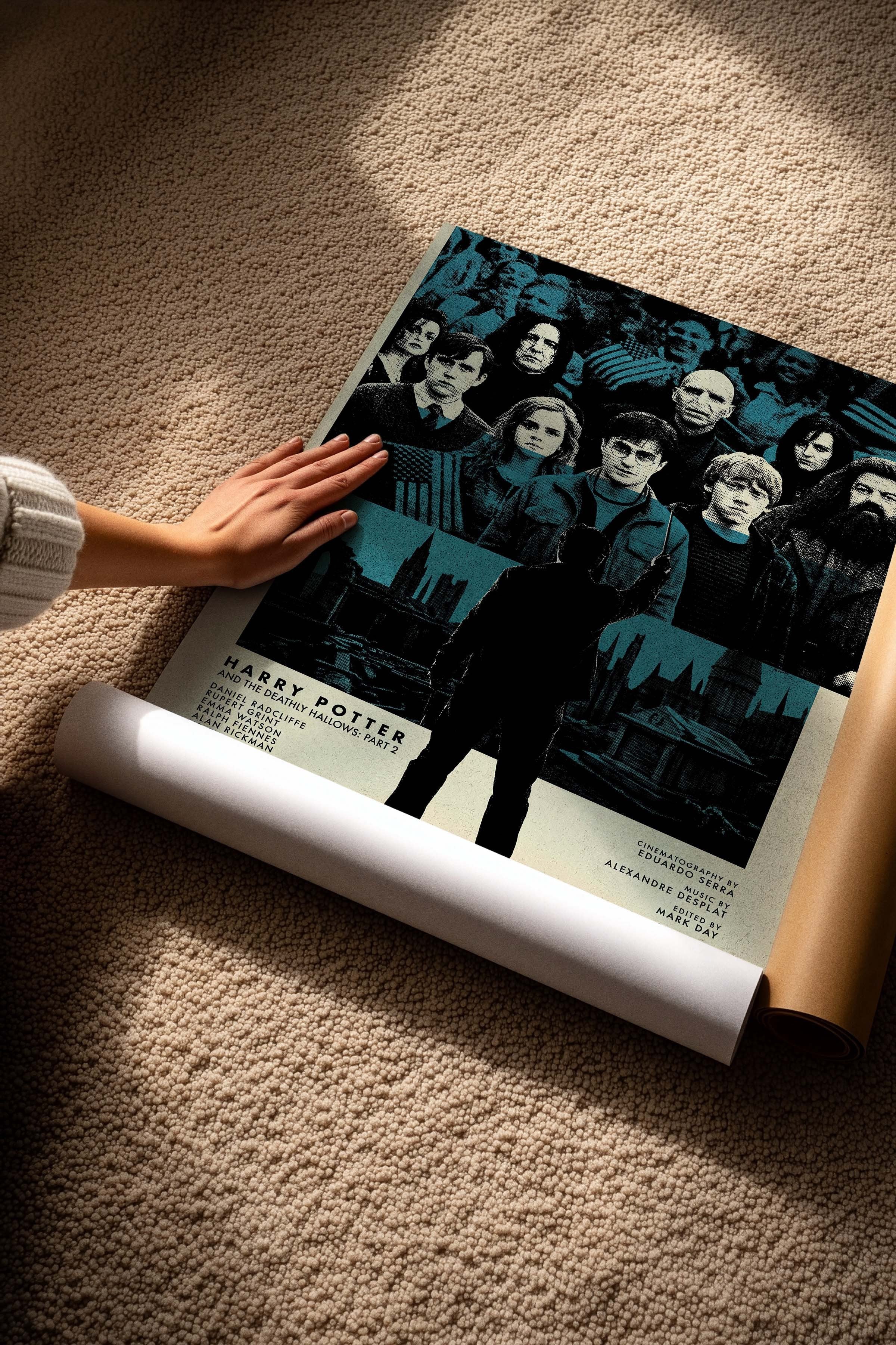 Harry Potter Posteri, Sinema ve Dizi Tablo Posterleri, Film Dizi Afişleri NO:112807