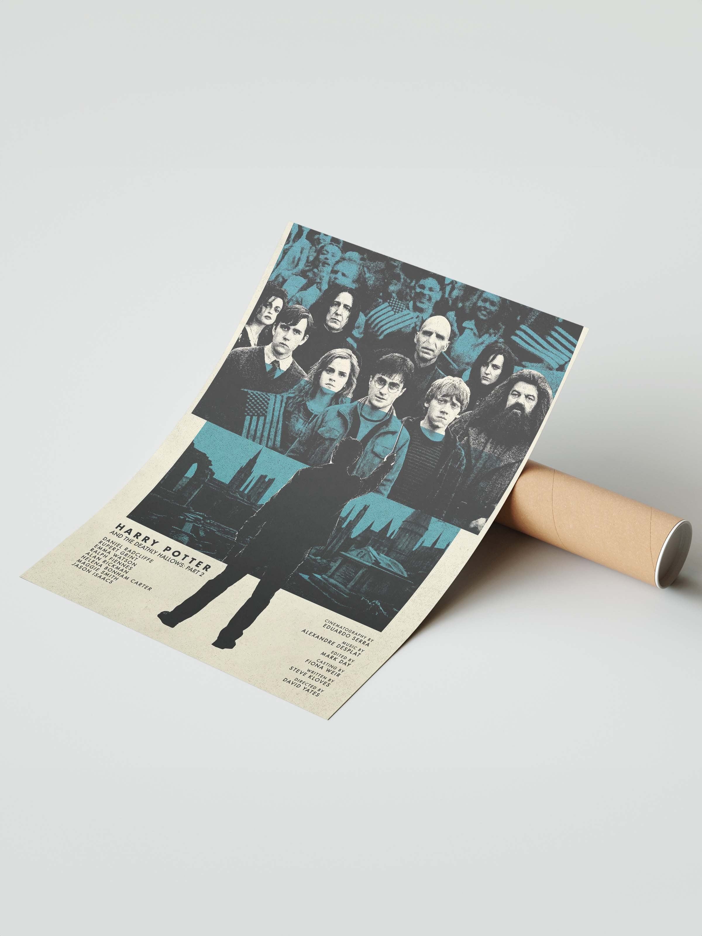 Harry Potter Posteri, Sinema ve Dizi Tablo Posterleri, Film Dizi Afişleri NO:112807