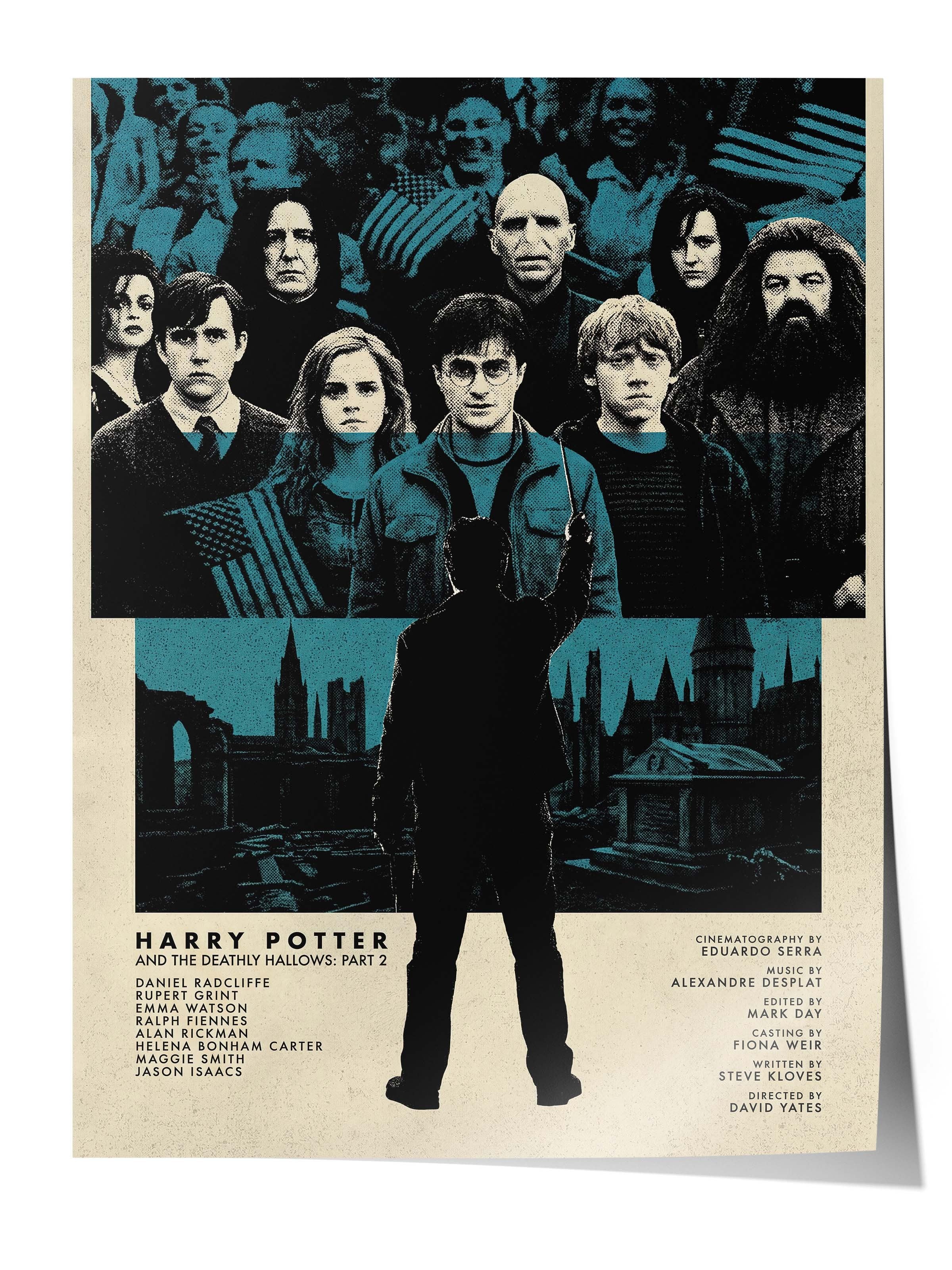 Harry Potter Posteri, Sinema ve Dizi Tablo Posterleri, Film Dizi Afişleri NO:112807