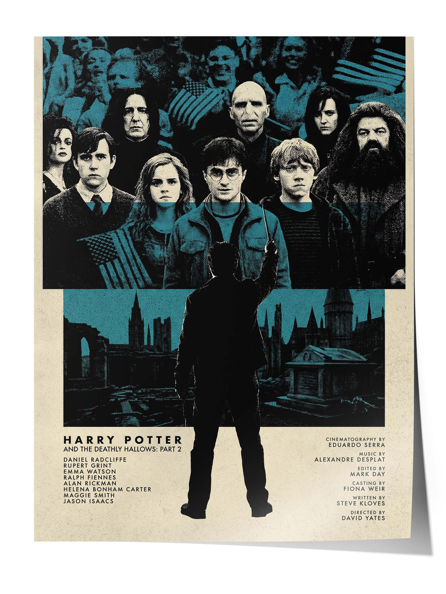Harry Potter Posteri, Sinema ve Dizi Tablo Posterleri, Film Dizi Afişleri NO:112807