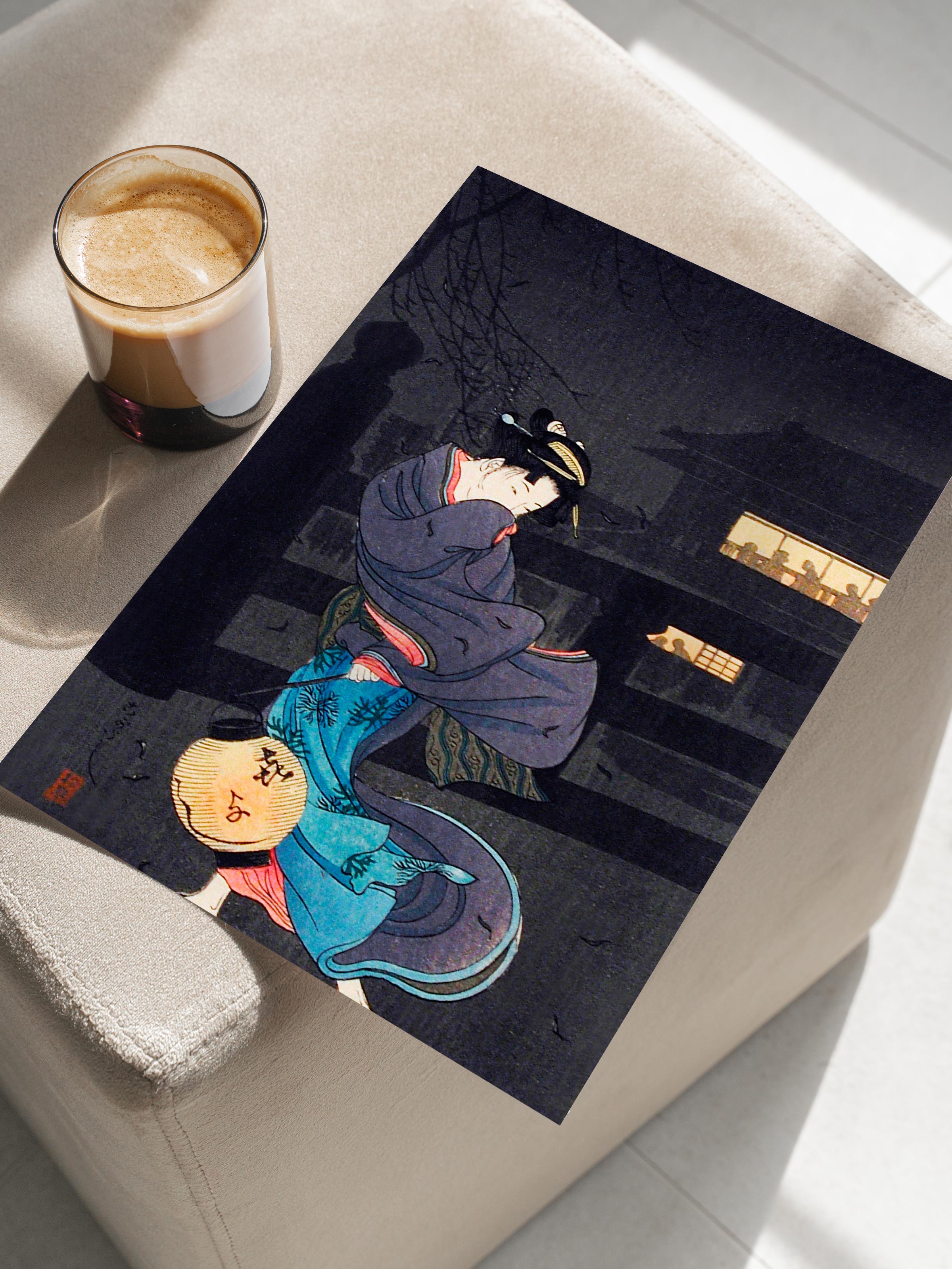Hiroaki Takahashi Poster No:15 Modern Sanat Poster - Sanat Dekor Serisi - Duvar Tablosu, HD Baskı