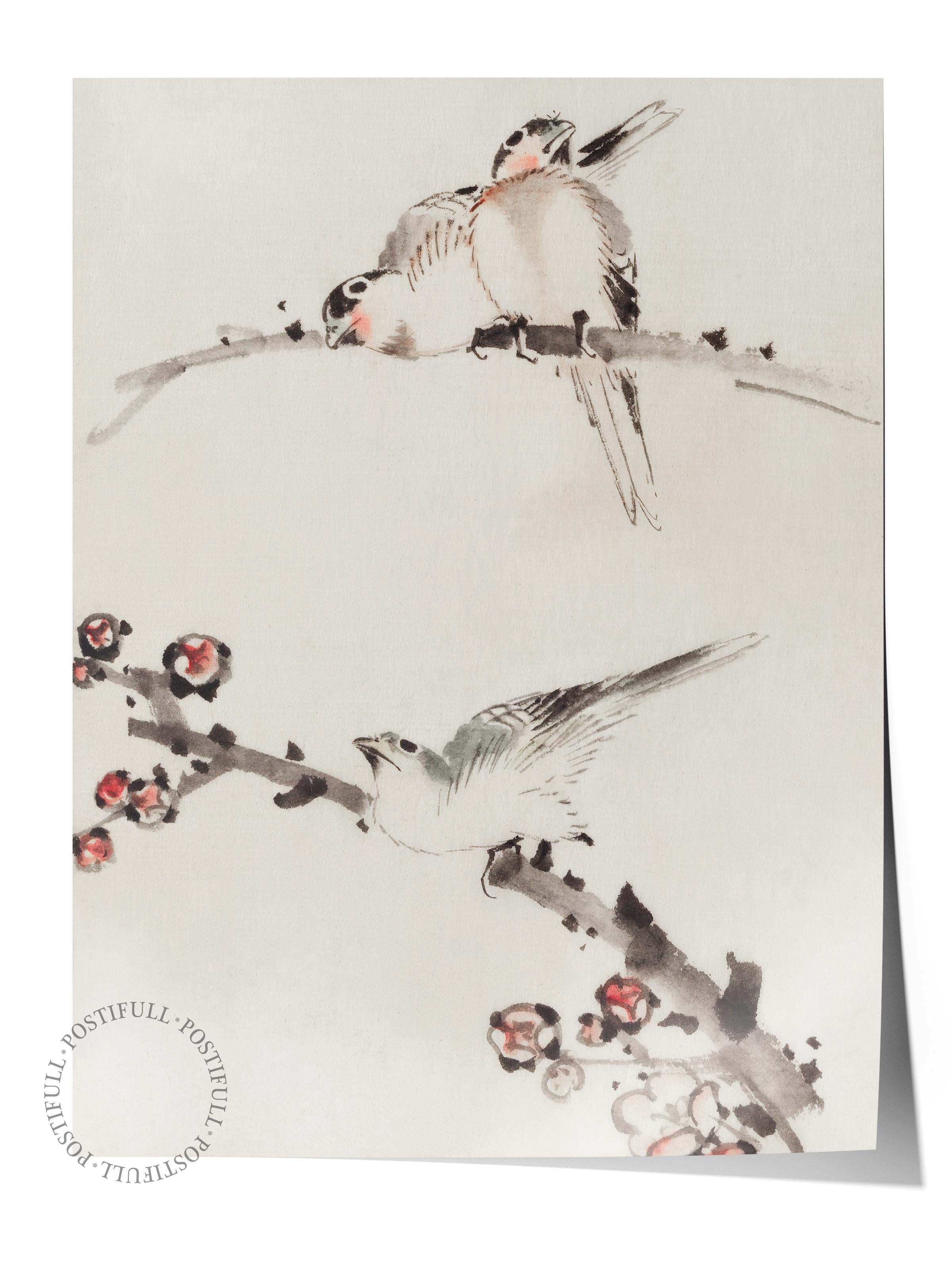 Hokusai Katsushika Poster No:2 Modern Sanat Poster - Sanat Dekor Serisi - Duvar Tablosu, HD Baskı