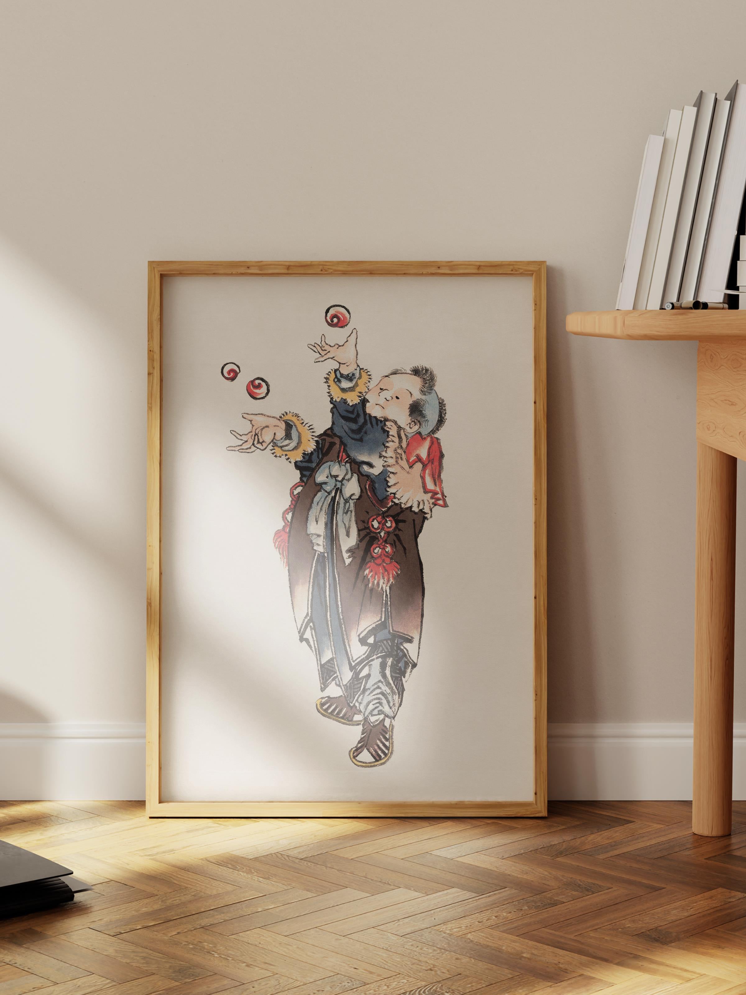 Hokusai Katsushika Poster No:38 Modern Sanat Poster - Sanat Dekor Serisi - Duvar Tablosu, HD Baskı