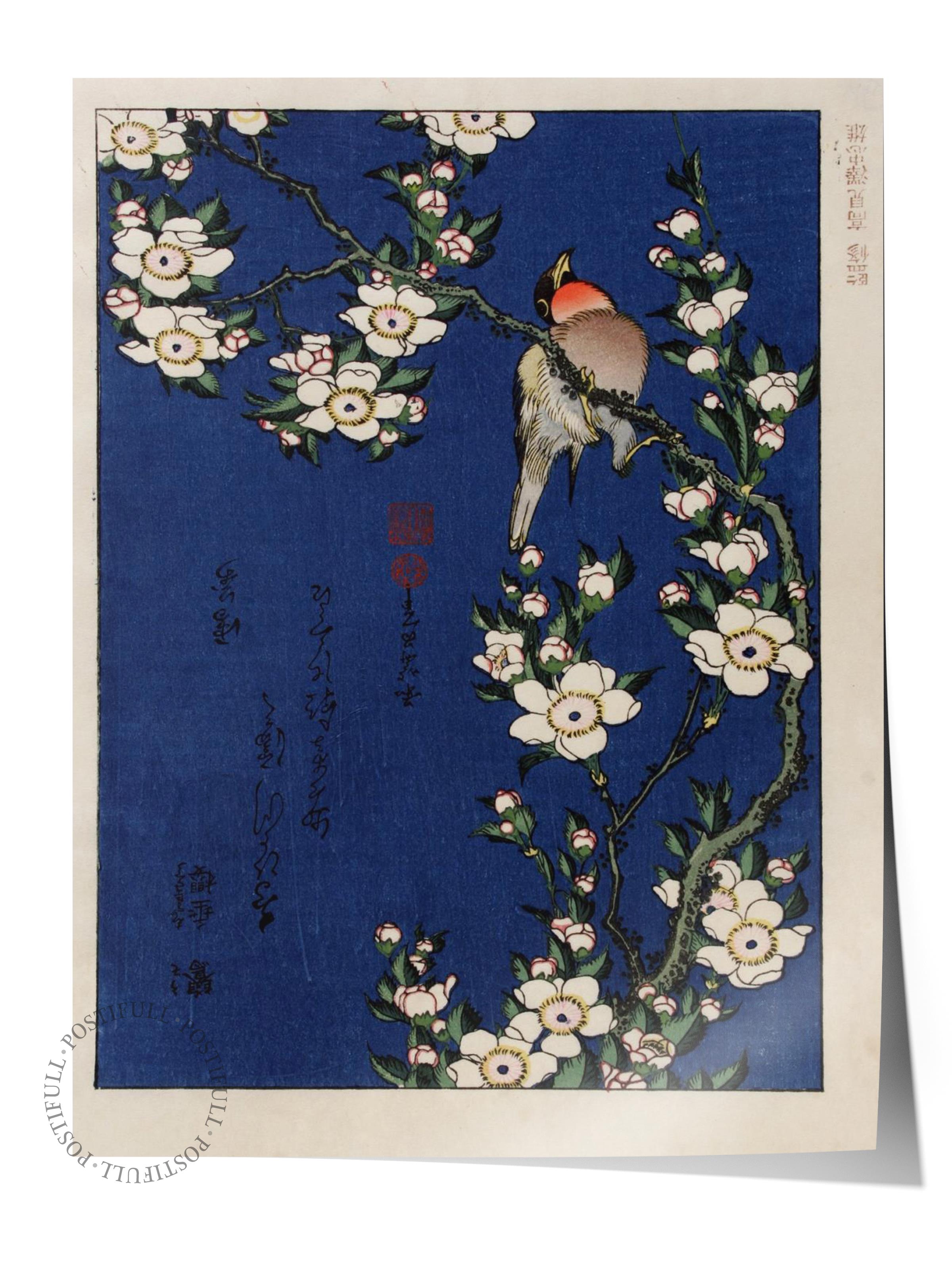 Hokusai Katsushika Poster No:40 Modern Sanat Poster - Sanat Dekor Serisi - Duvar Tablosu, HD Baskı