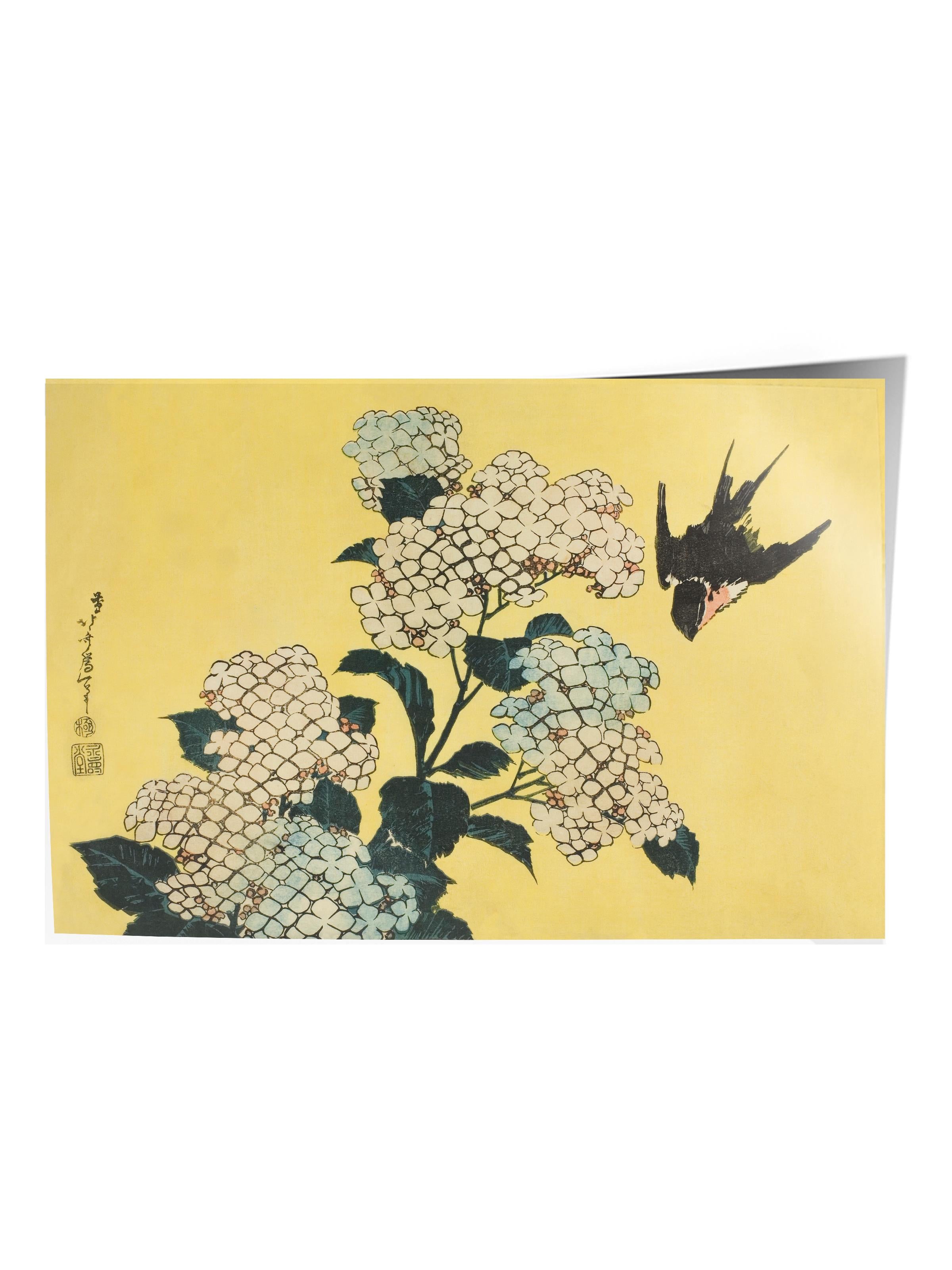 Hokusai Katsushika Poster No:45 Modern Sanat Poster - Sanat Dekor Serisi - Duvar Tablosu, HD Baskı