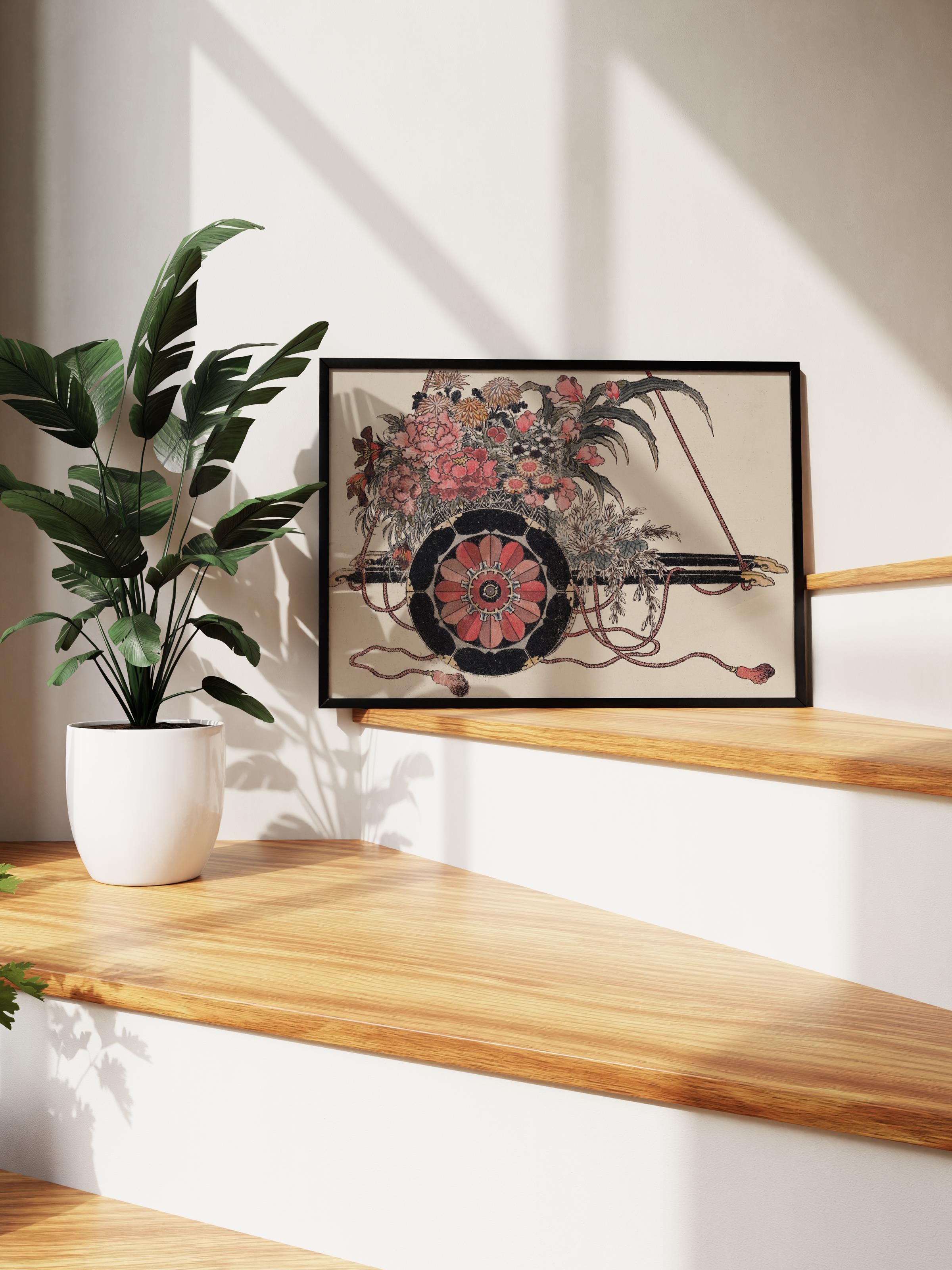 Hokusai Katsushika Poster No:59 Modern Sanat Poster - Sanat Dekor Serisi - Duvar Tablosu, HD Baskı