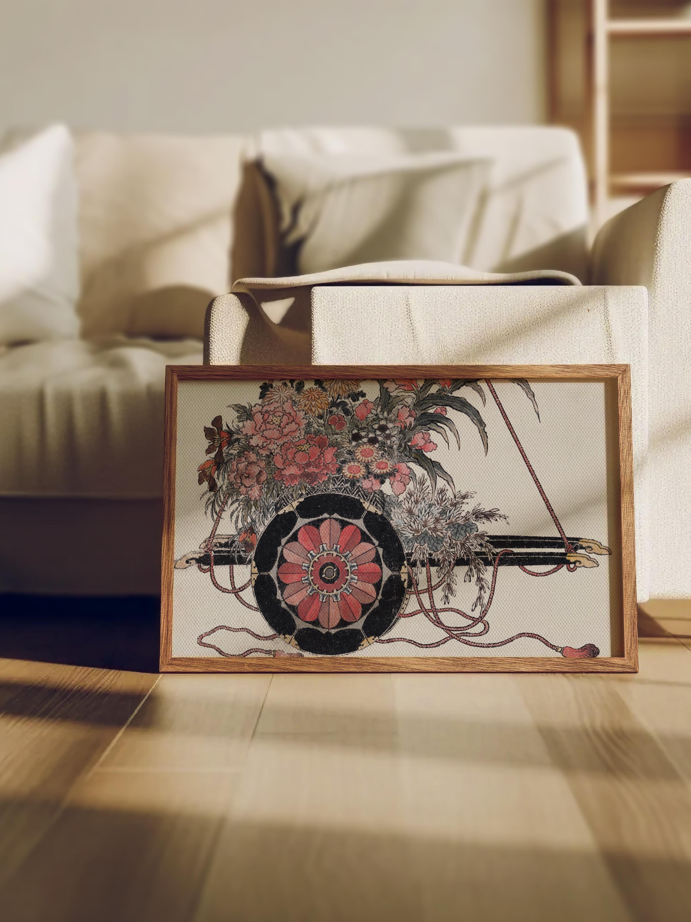 Hokusai Katsushika Poster No:59 Modern Sanat Poster - Sanat Dekor Serisi - Duvar Tablosu, HD Baskı