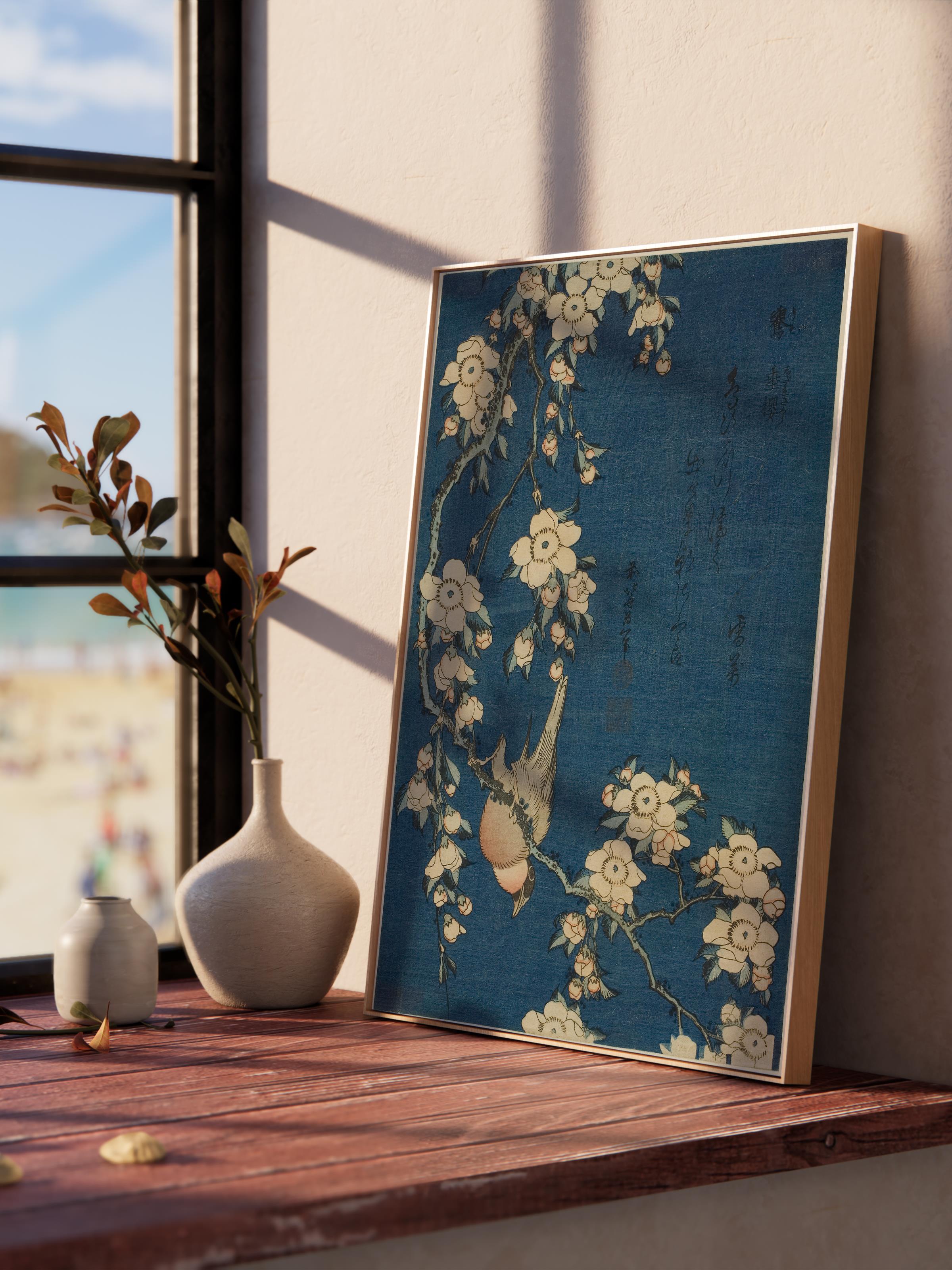 Hokusai Katsushika Poster No:8 Modern Sanat Poster - Sanat Dekor Serisi - Duvar Tablosu, HD Baskı