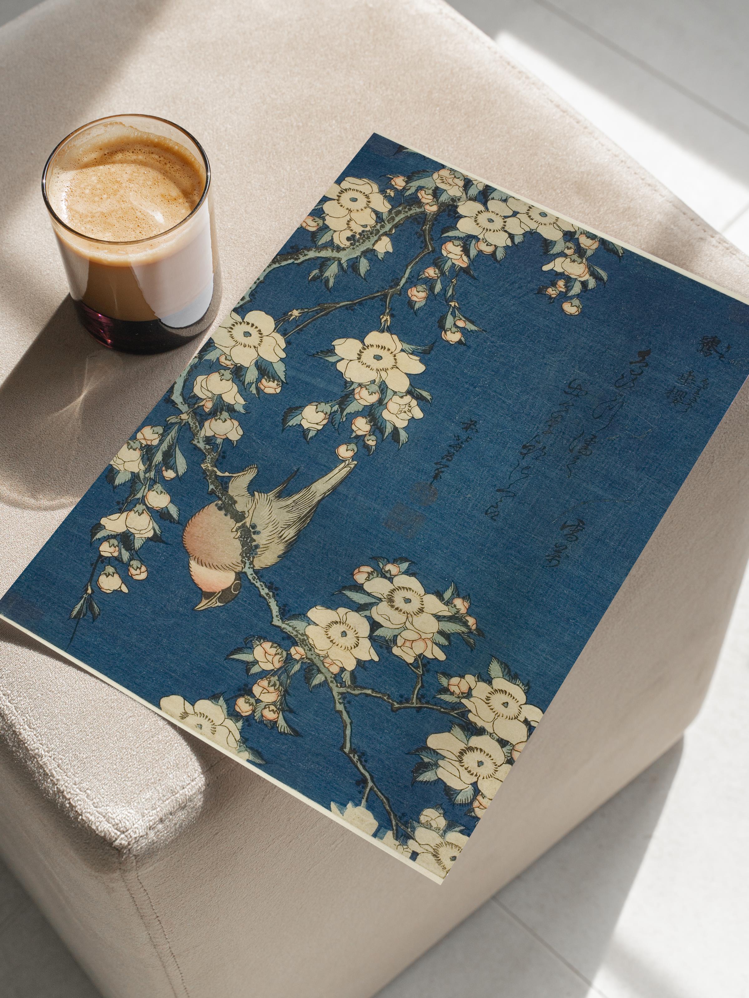 Hokusai Katsushika Poster No:8 Modern Sanat Poster - Sanat Dekor Serisi - Duvar Tablosu, HD Baskı