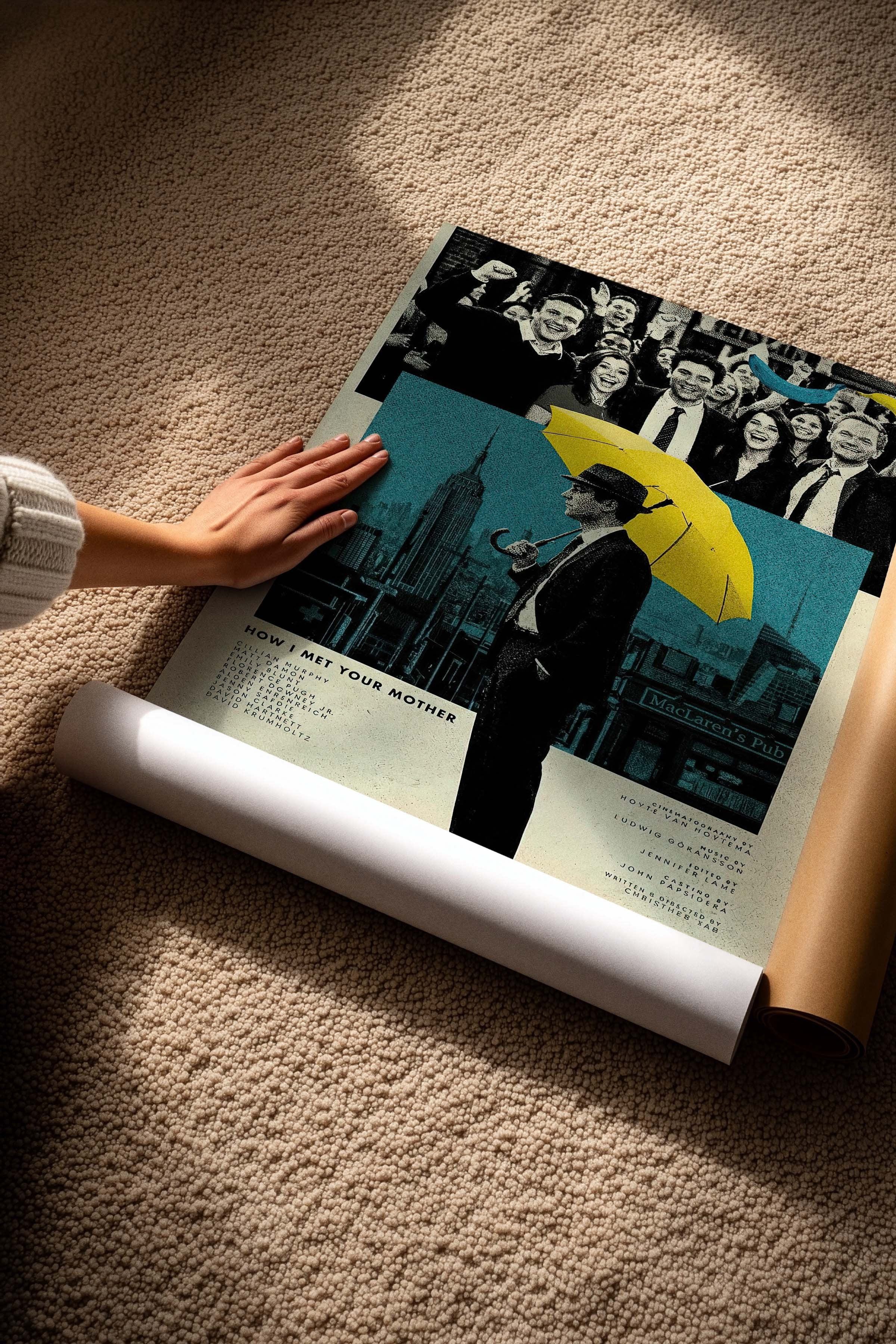 How I Met Your Mother Posteri, Sinema ve Dizi Tablo Posterleri, Film Dizi Afişleri NO:112772
