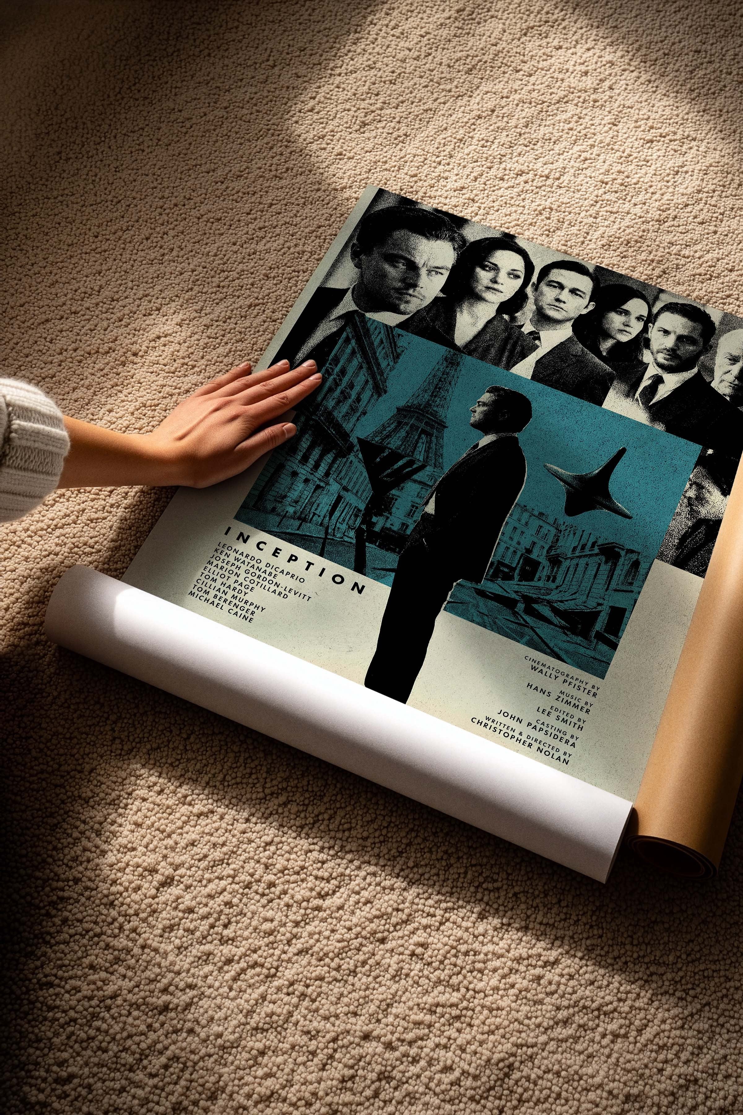 Inception Posteri, Sinema ve Dizi Tablo Posterleri, Film Dizi Afişleri NO:112805