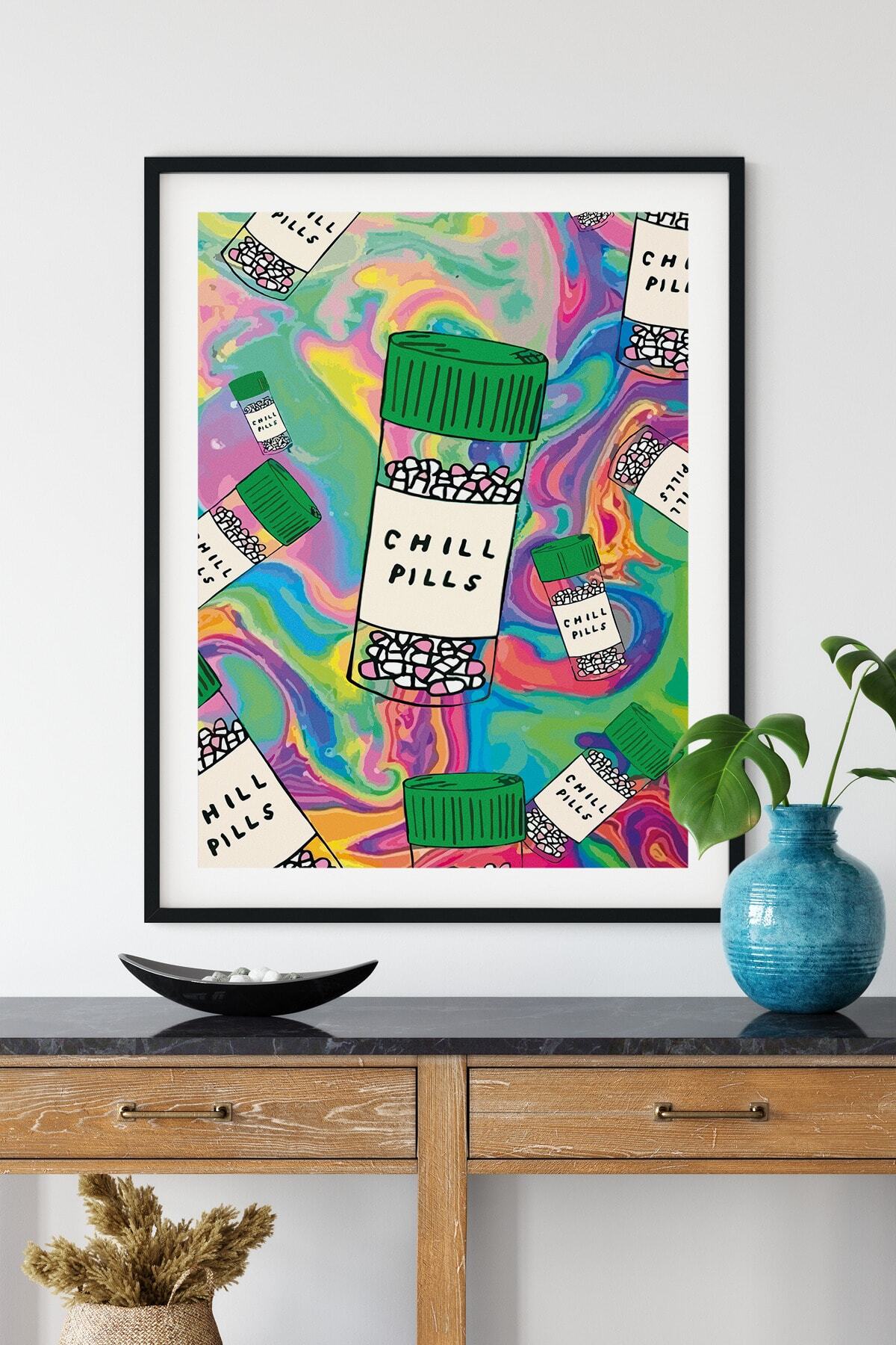 Indie Poster - Yatak Odası, Oturma Odası Ve Duvar Dekoru Tablo - Çerçevesiz