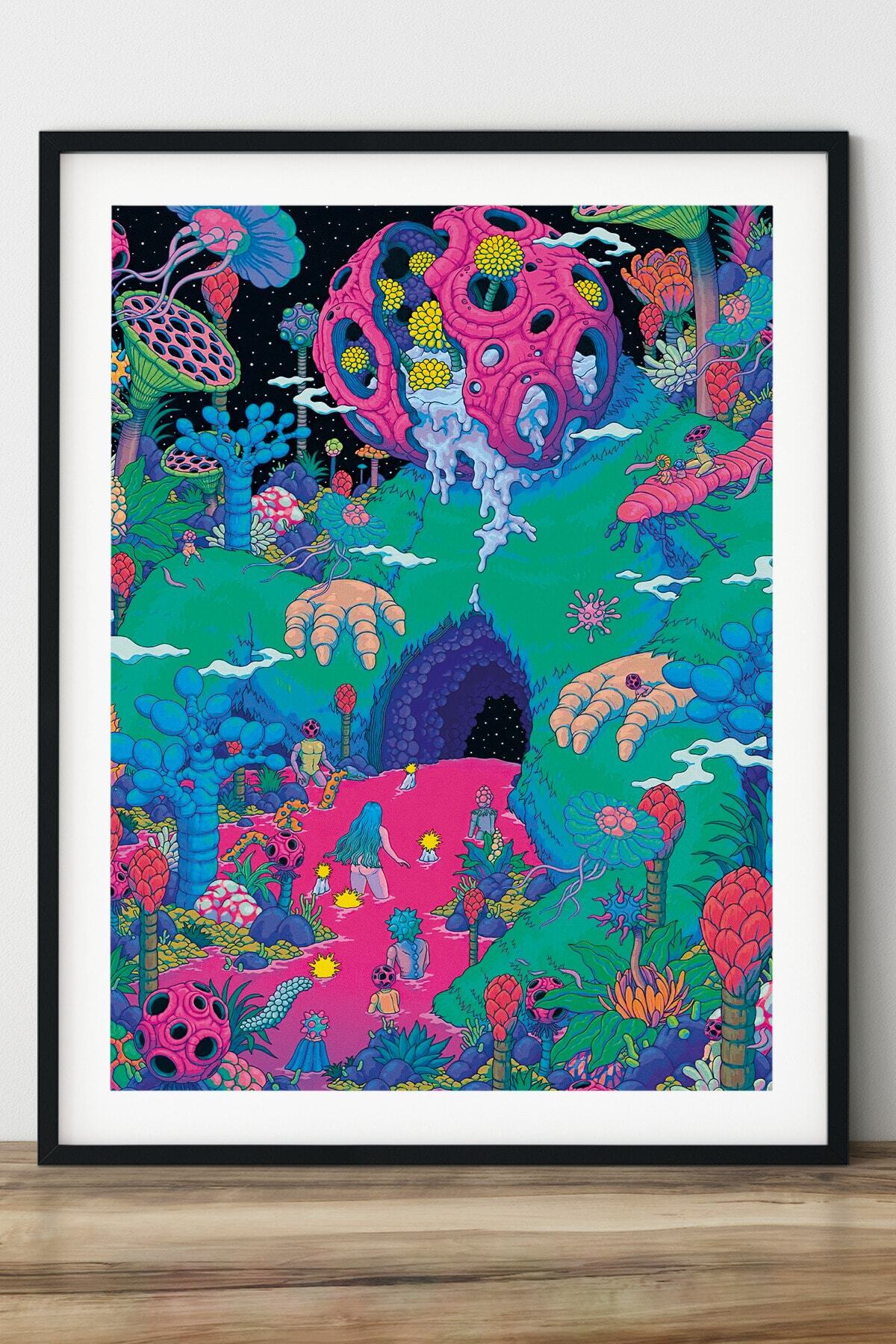 Indie Poster - Yatak Odası, Oturma Odası Ve Duvar Dekoru Tablo - Çerçevesiz
