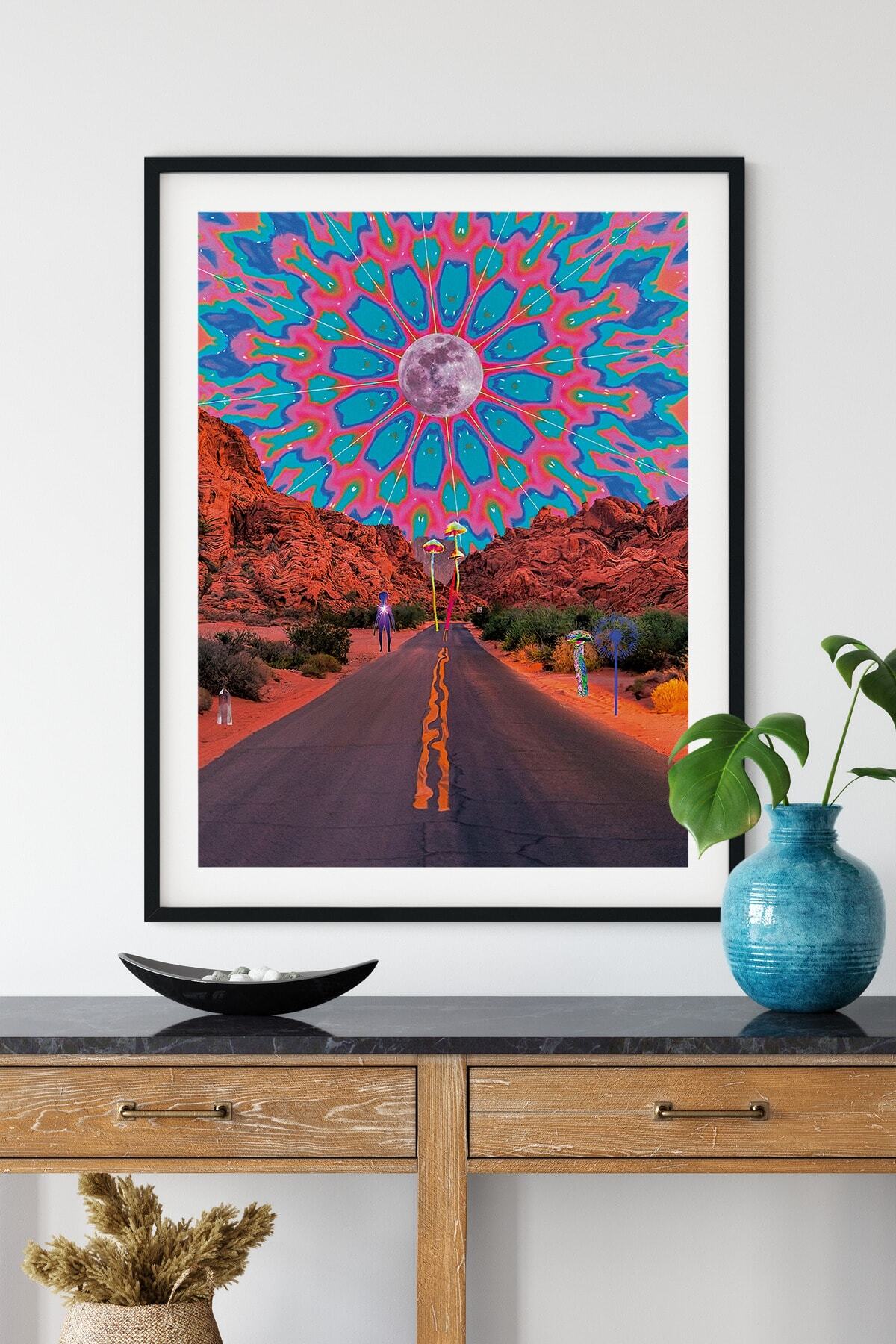Indie Poster - Yatak Odası, Oturma Odası Ve Duvar Dekoru Tablo - Çerçevesiz