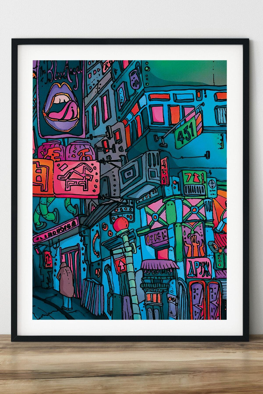 Indie Poster - Yatak Odası, Oturma Odası Ve Duvar Dekoru Tablo - Çerçevesiz
