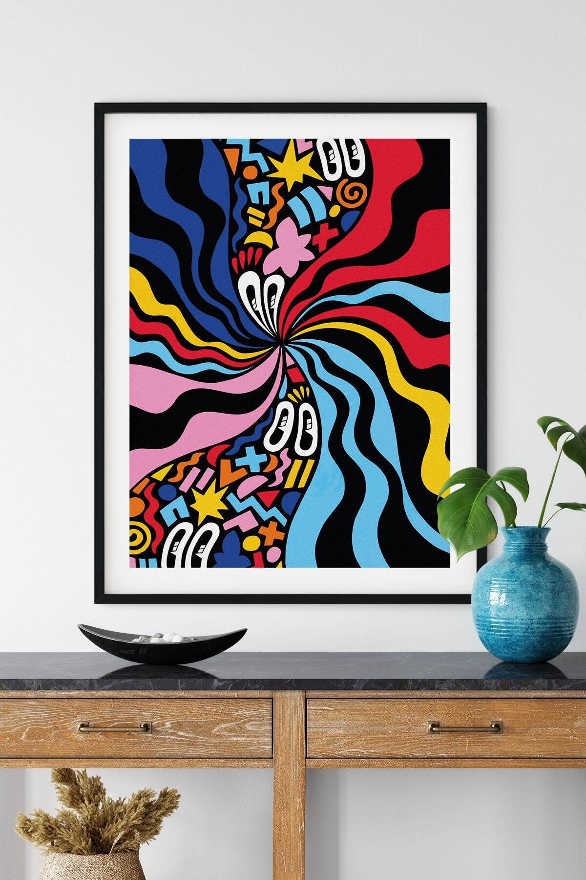 Indie Poster - Yatak Odası, Oturma Odası Ve Duvar Dekoru Tablo - Çerçevesiz