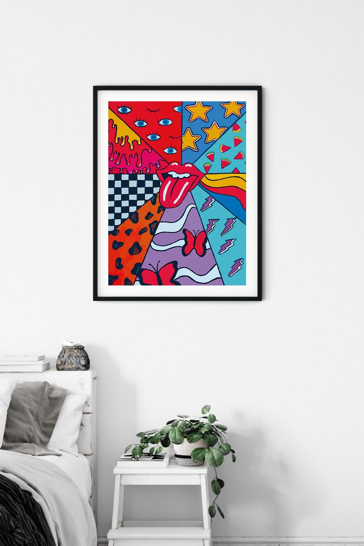 Indie Poster - Yatak Odası, Oturma Odası Ve Duvar Dekoru Tablo - Çerçevesiz
