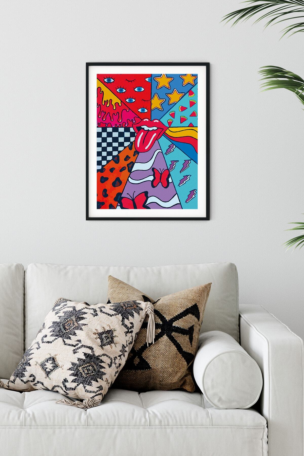 Indie Poster - Yatak Odası, Oturma Odası Ve Duvar Dekoru Tablo - Çerçevesiz