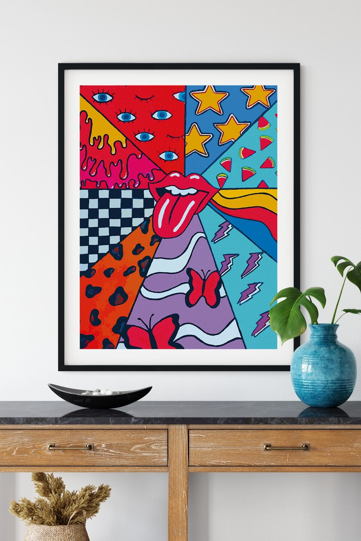 Indie Poster - Yatak Odası, Oturma Odası Ve Duvar Dekoru Tablo - Çerçevesiz