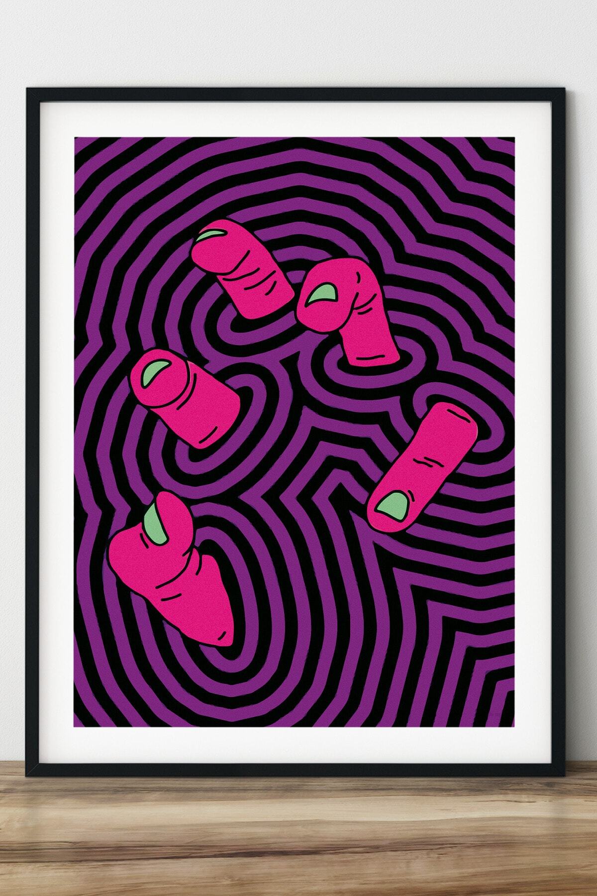 Indie Poster - Yatak Odası, Oturma Odası Ve Duvar Dekoru Tablo - Çerçevesiz