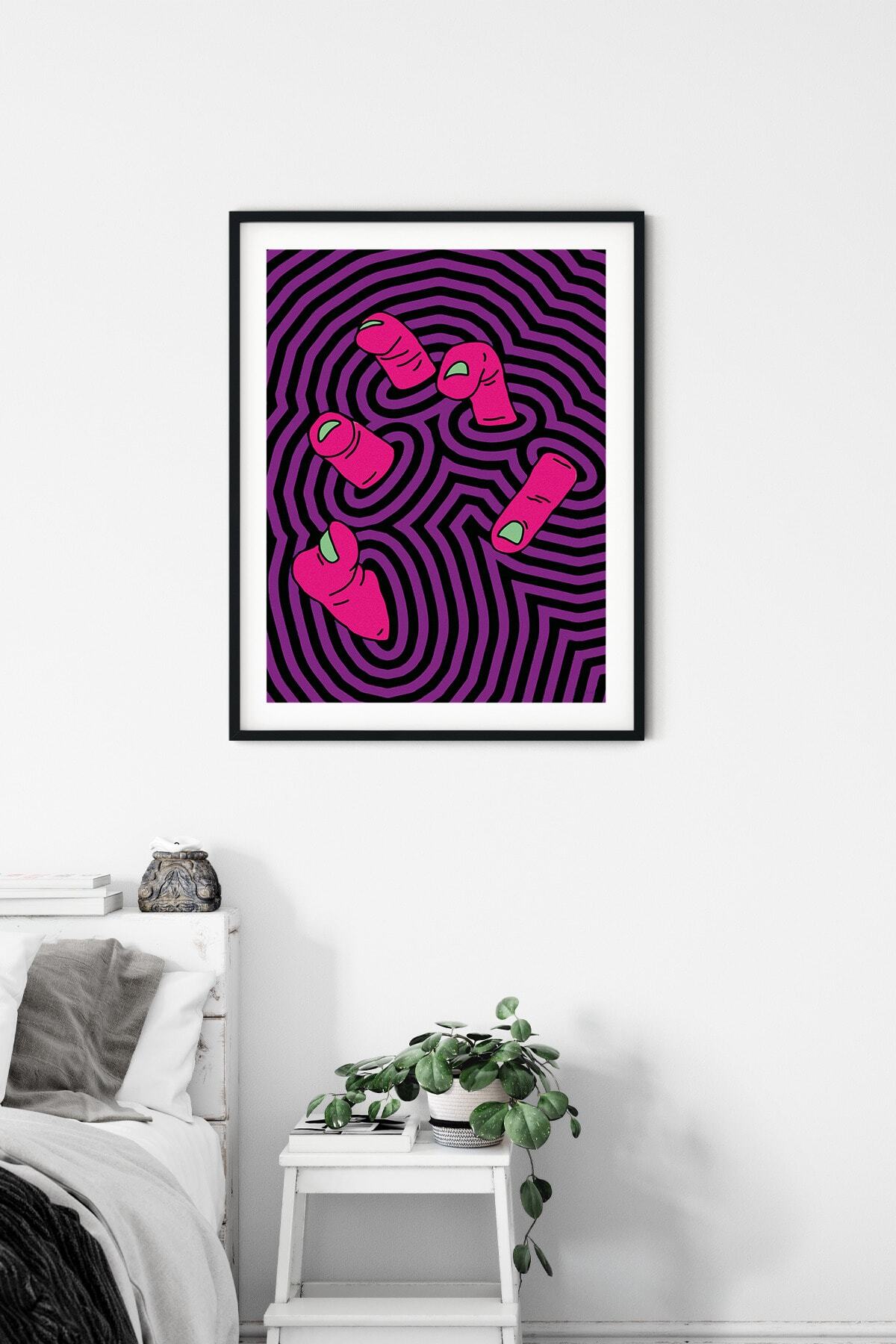 Indie Poster - Yatak Odası, Oturma Odası Ve Duvar Dekoru Tablo - Çerçevesiz