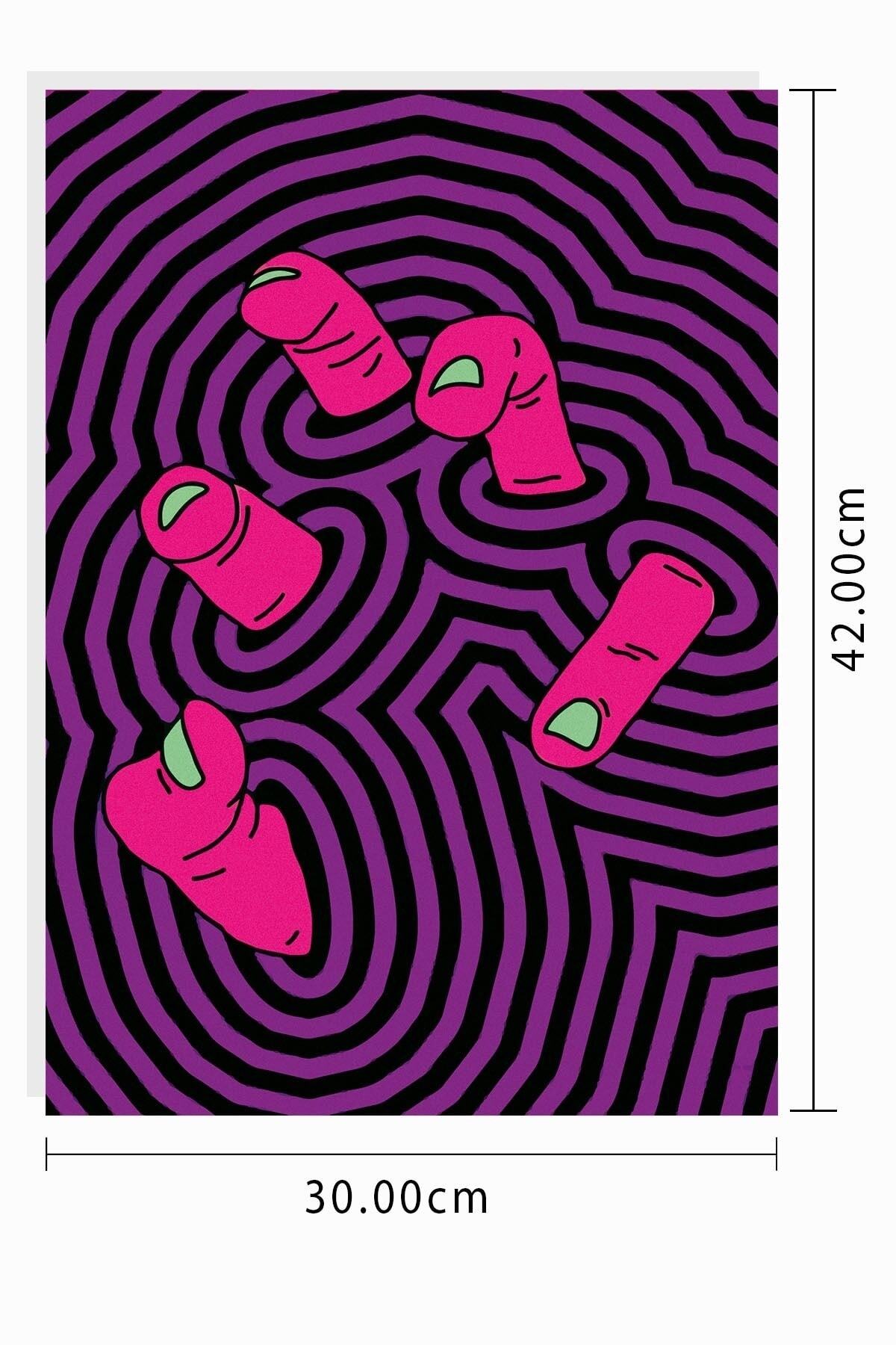 Indie Poster - Yatak Odası, Oturma Odası Ve Duvar Dekoru Tablo - Çerçevesiz