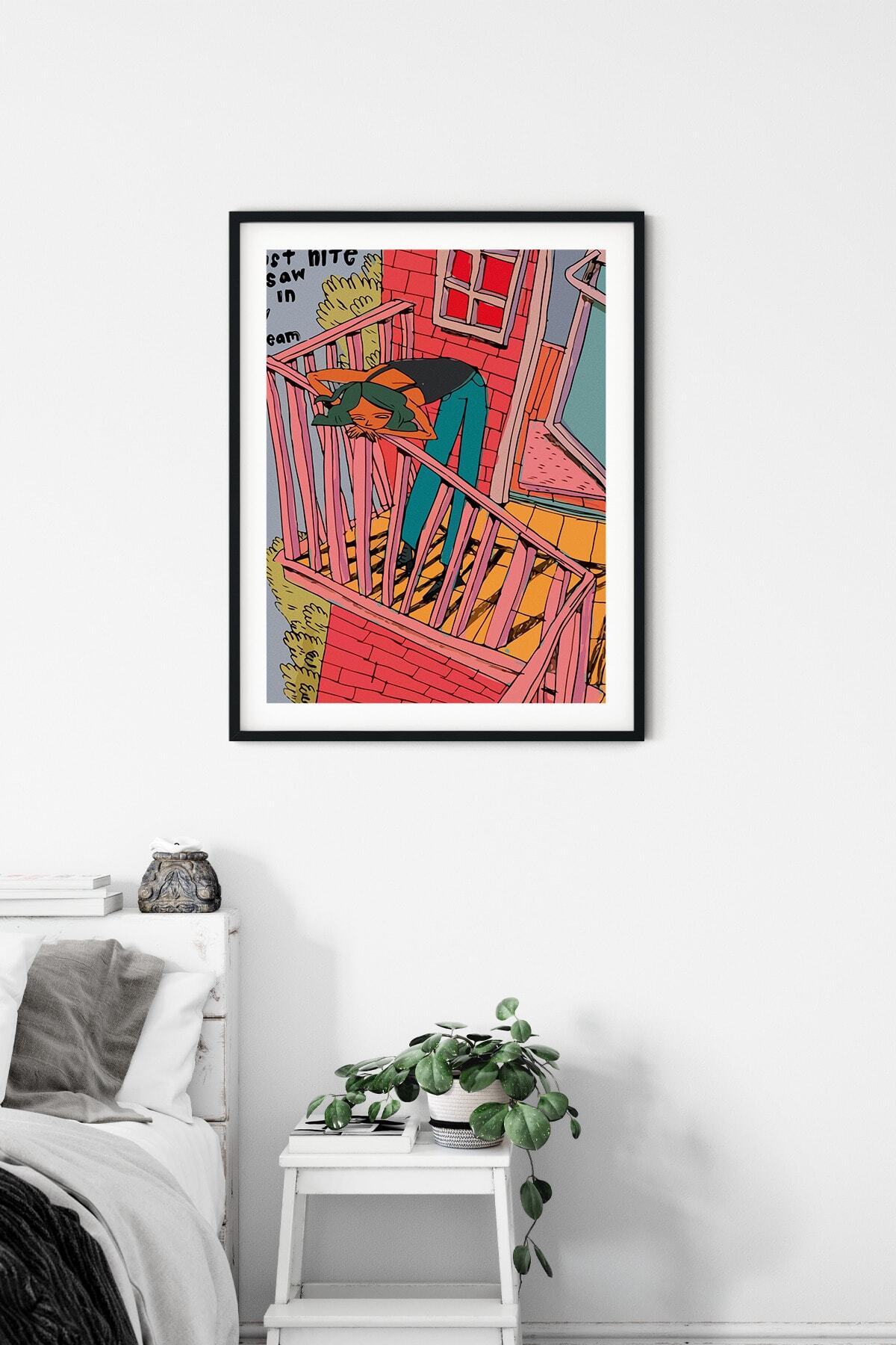 Indie Poster - Yatak Odası, Oturma Odası Ve Duvar Dekoru Tablo - Çerçevesiz