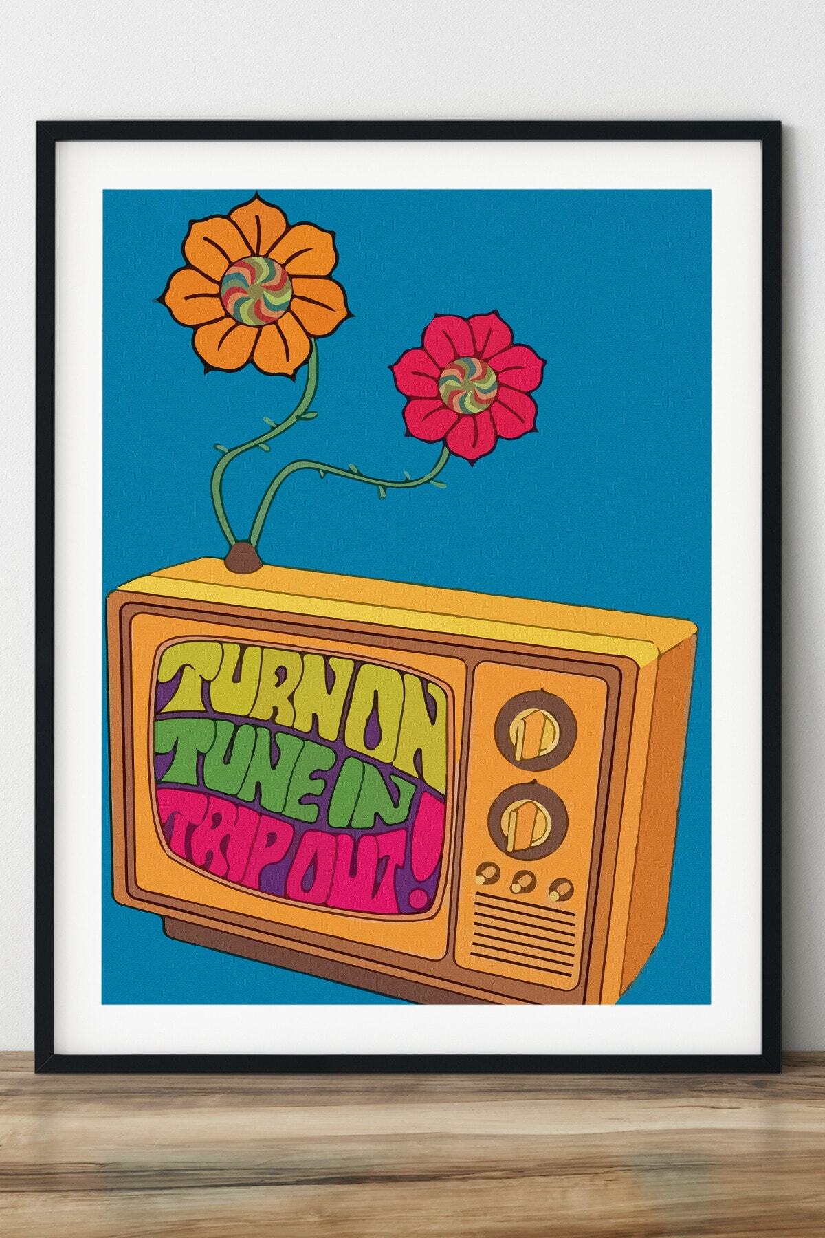 Indie Poster - Yatak Odası, Oturma Odası Ve Duvar Dekoru Tablo - Çerçevesiz