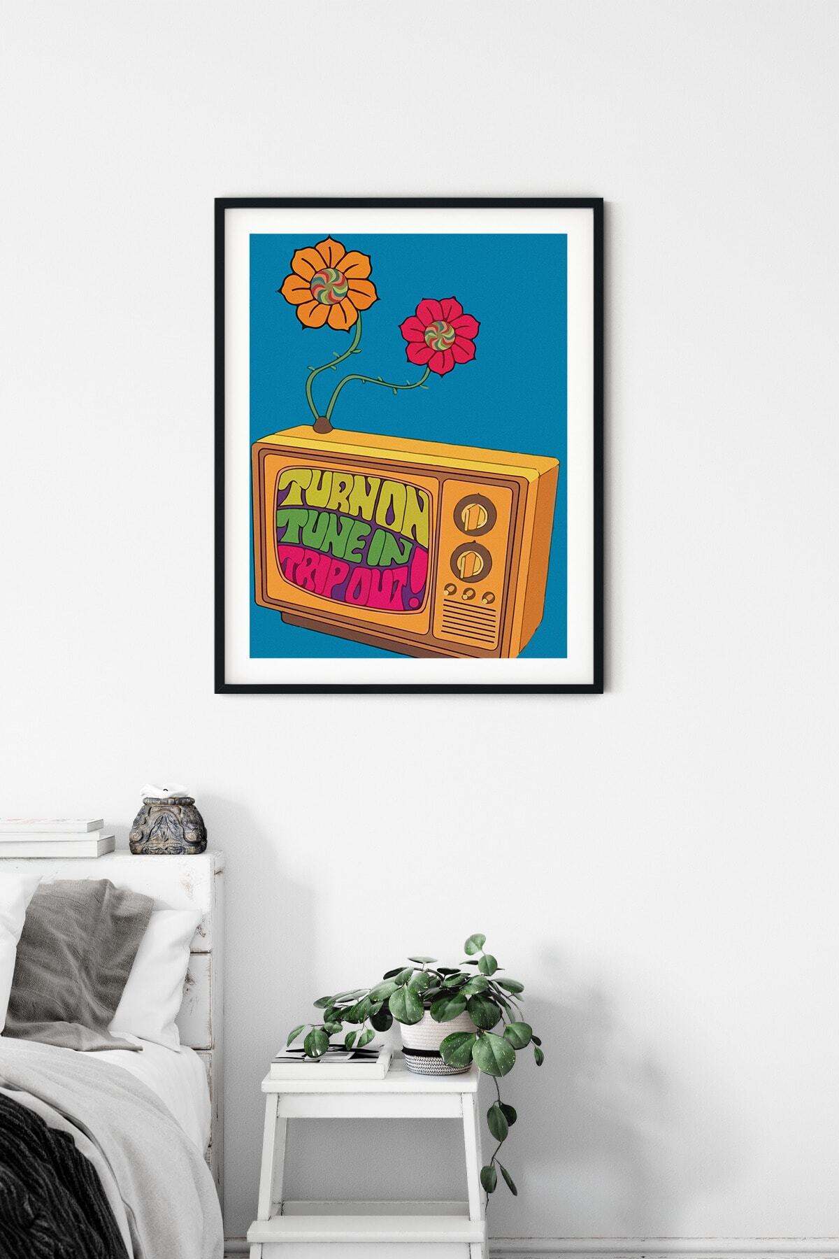 Indie Poster - Yatak Odası, Oturma Odası Ve Duvar Dekoru Tablo - Çerçevesiz