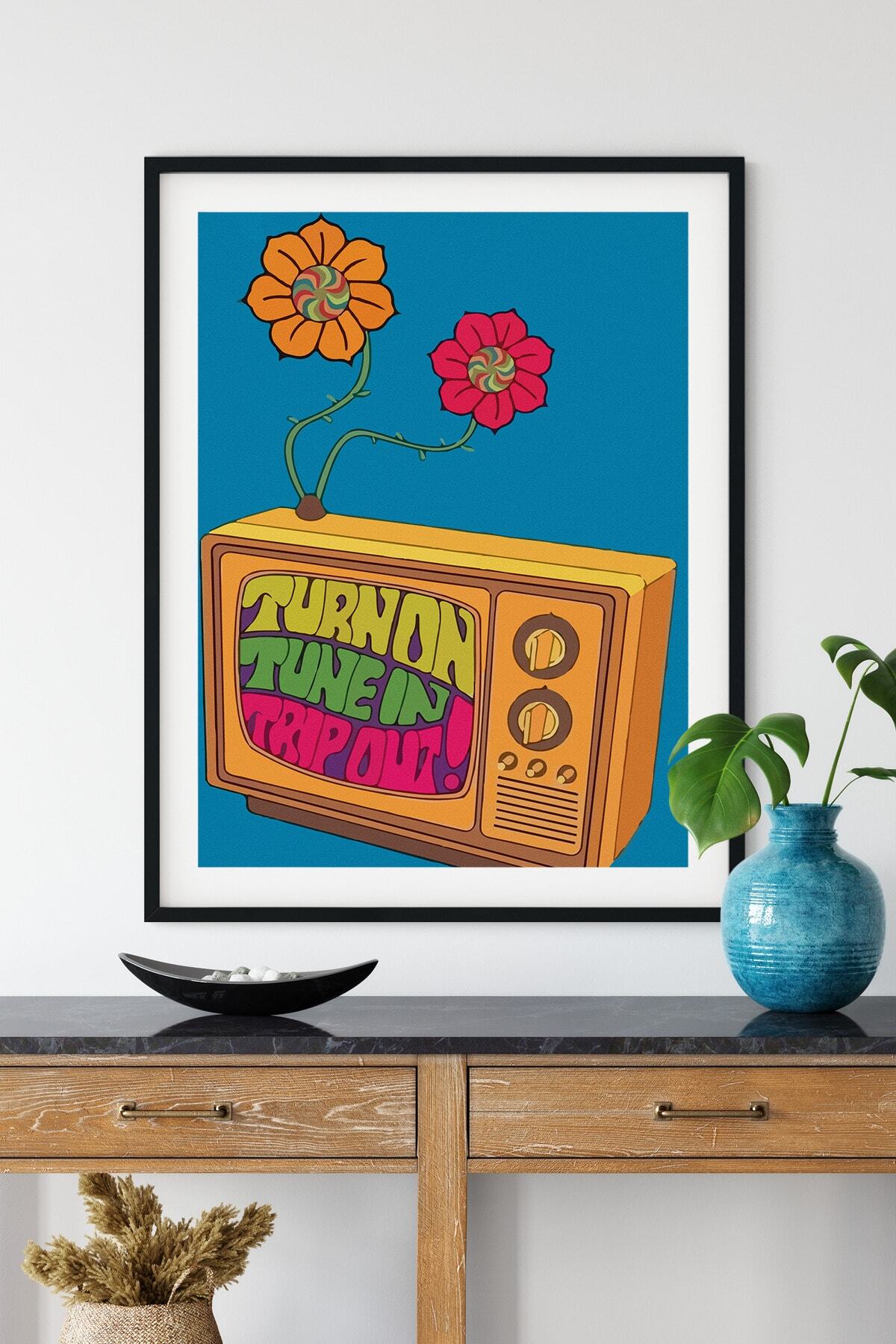 Indie Poster - Yatak Odası, Oturma Odası Ve Duvar Dekoru Tablo - Çerçevesiz