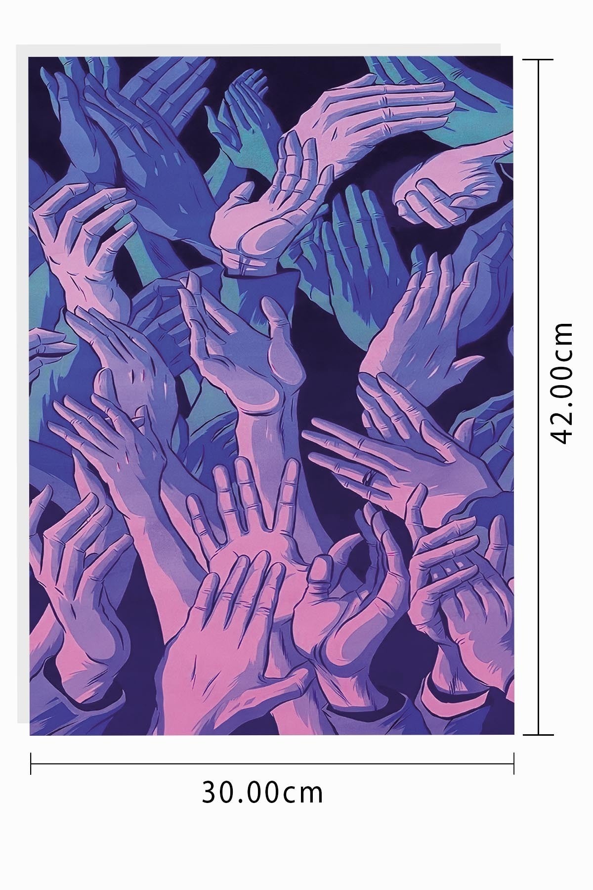 Indie Poster - Yatak Odası, Oturma Odası Ve Duvar Dekoru Tablo - Çerçevesiz