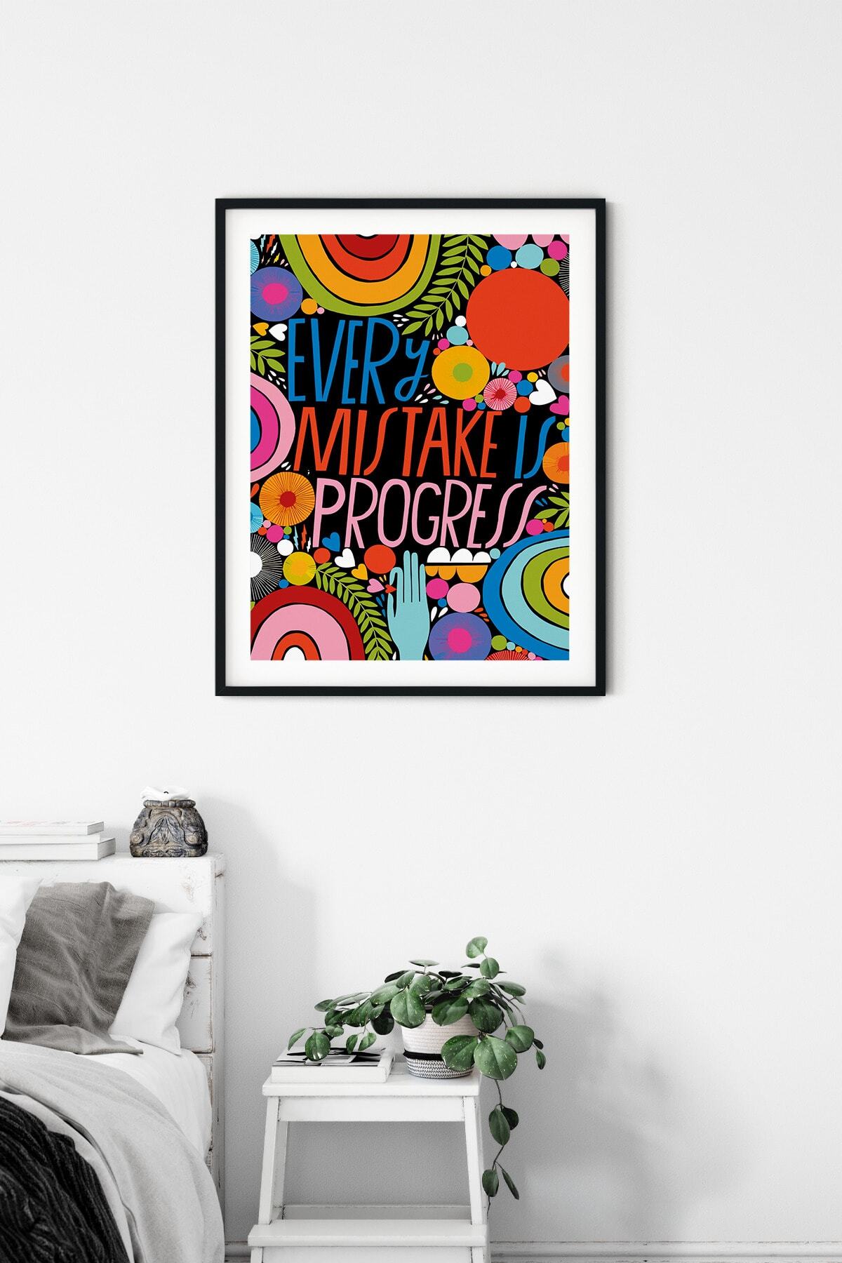 Indie Poster - Yatak Odası, Oturma Odası Ve Duvar Dekoru Tablo - Çerçevesiz