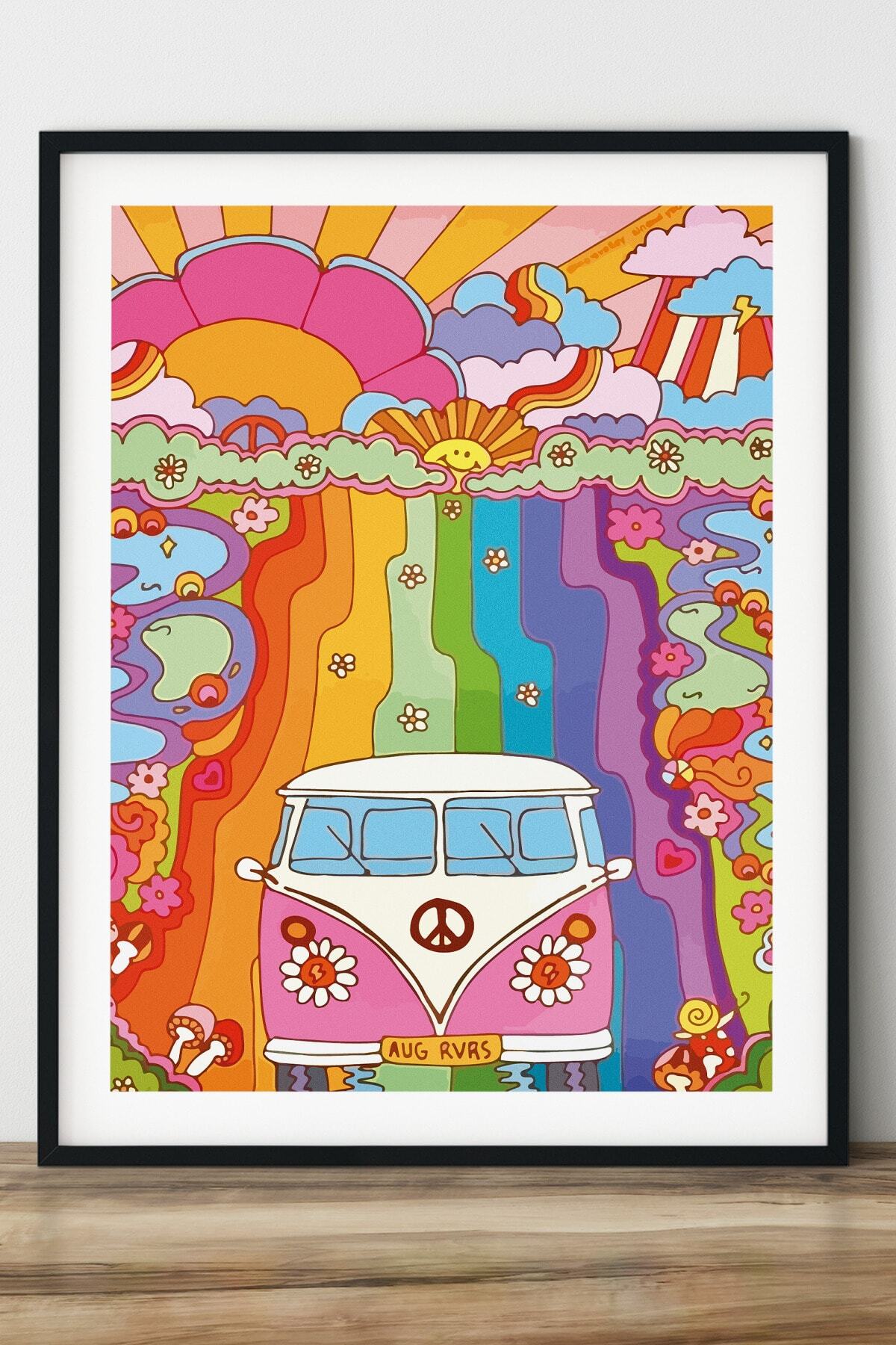 Indie Poster - Yatak Odası, Oturma Odası Ve Duvar Dekoru Tablo - Çerçevesiz