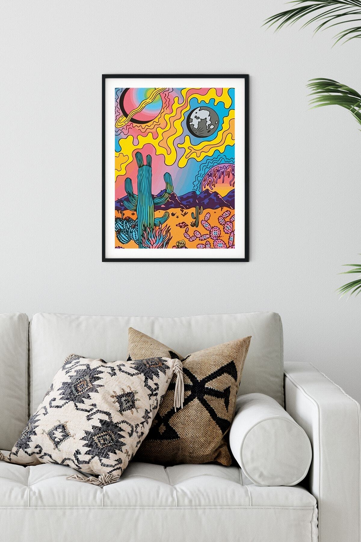 Indie Poster - Yatak Odası, Oturma Odası Ve Duvar Dekoru Tablo - Çerçevesiz