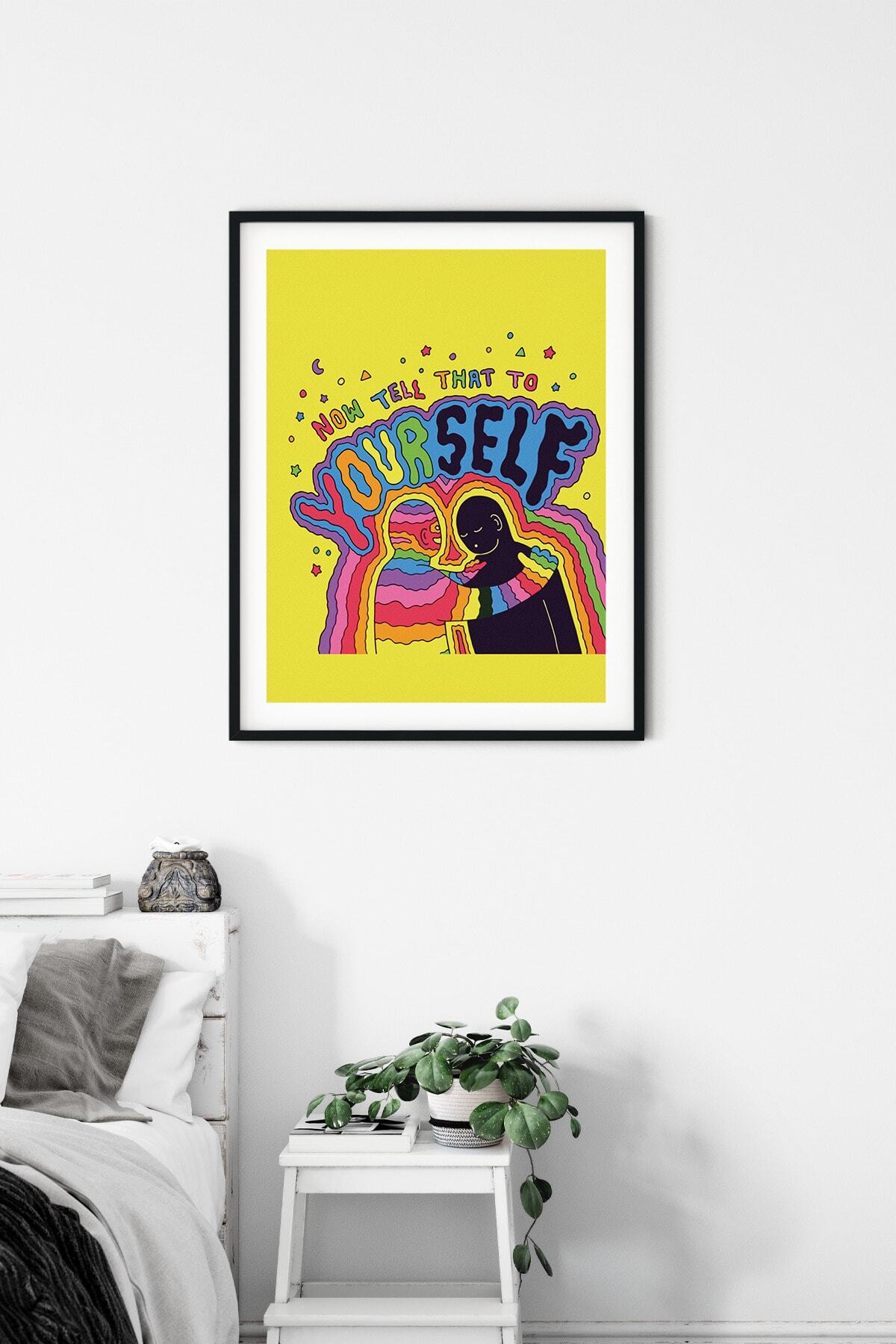 Indie Poster - Yatak Odası, Oturma Odası Ve Duvar Dekoru Tablo - Çerçevesiz