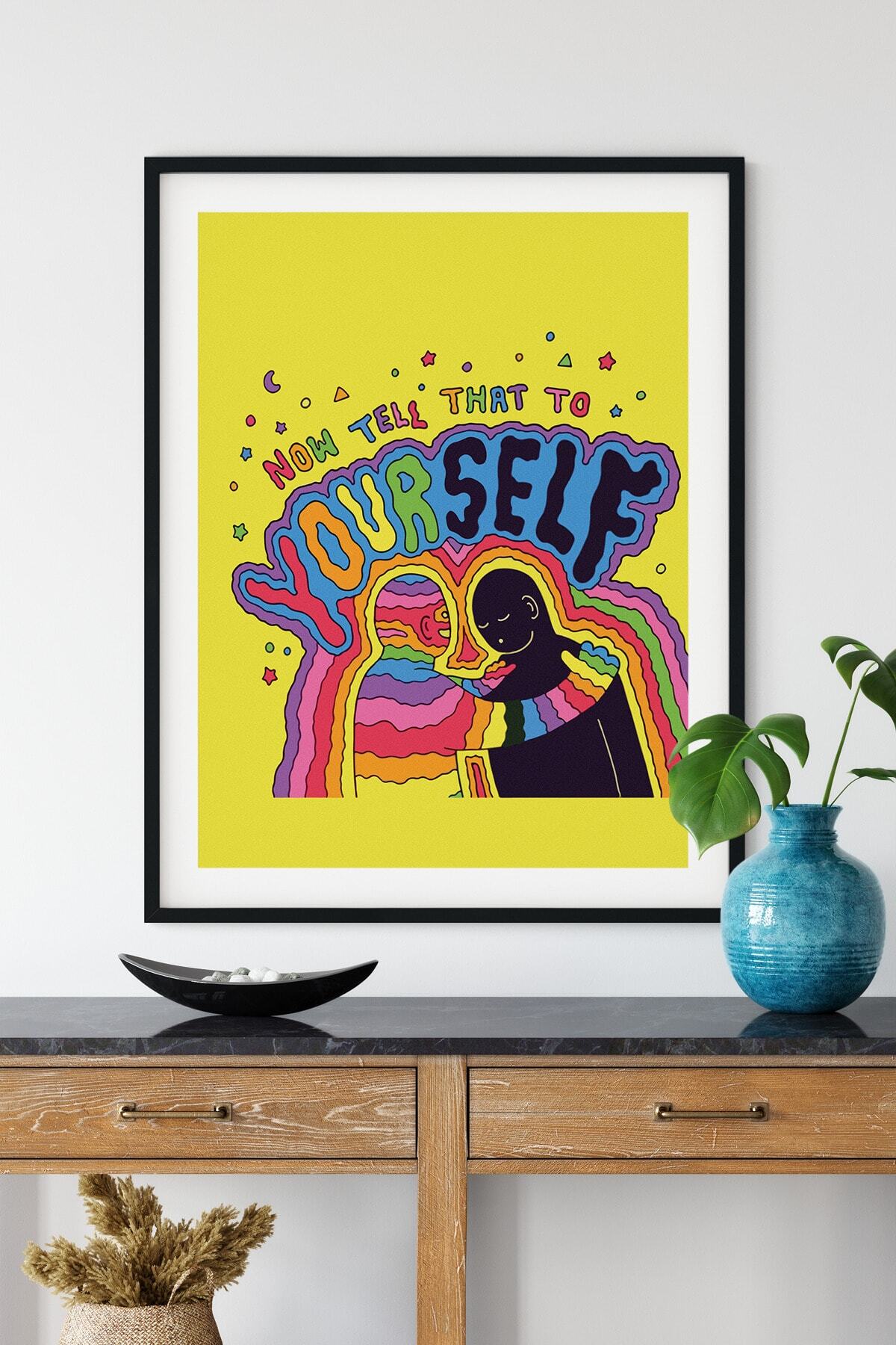 Indie Poster - Yatak Odası, Oturma Odası Ve Duvar Dekoru Tablo - Çerçevesiz