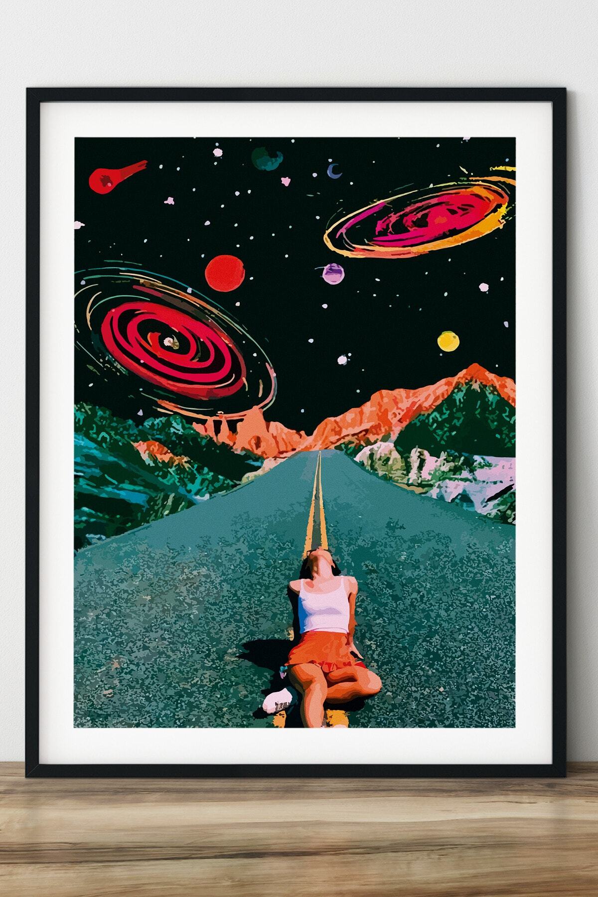Indie Poster - Yatak Odası, Oturma Odası Ve Duvar Dekoru Tablo - Çerçevesiz
