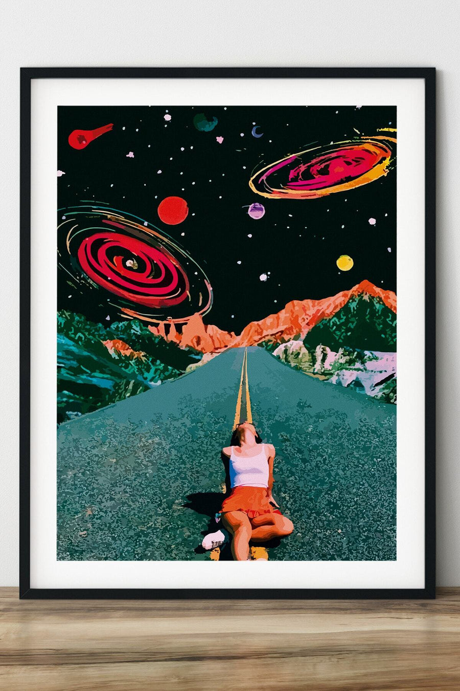 Indie Poster - Yatak Odası, Oturma Odası Ve Duvar Dekoru Tablo - Çerçevesiz