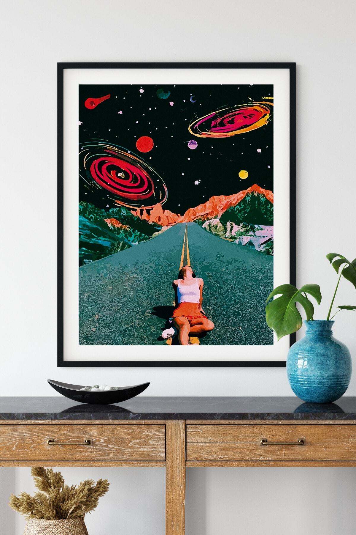 Indie Poster - Yatak Odası, Oturma Odası Ve Duvar Dekoru Tablo - Çerçevesiz