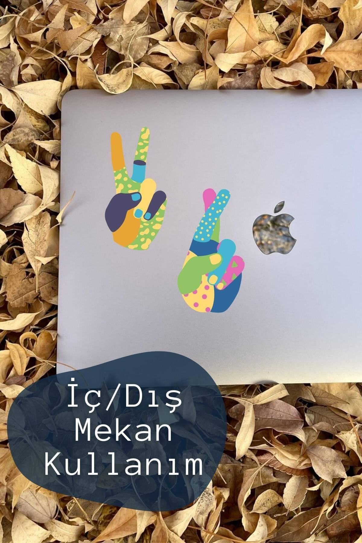Indie Temalı Sticker Seti - 4 Adet Etiket Seti- Telefon, Tablet, Defter Laptop Uyumlu Etiket