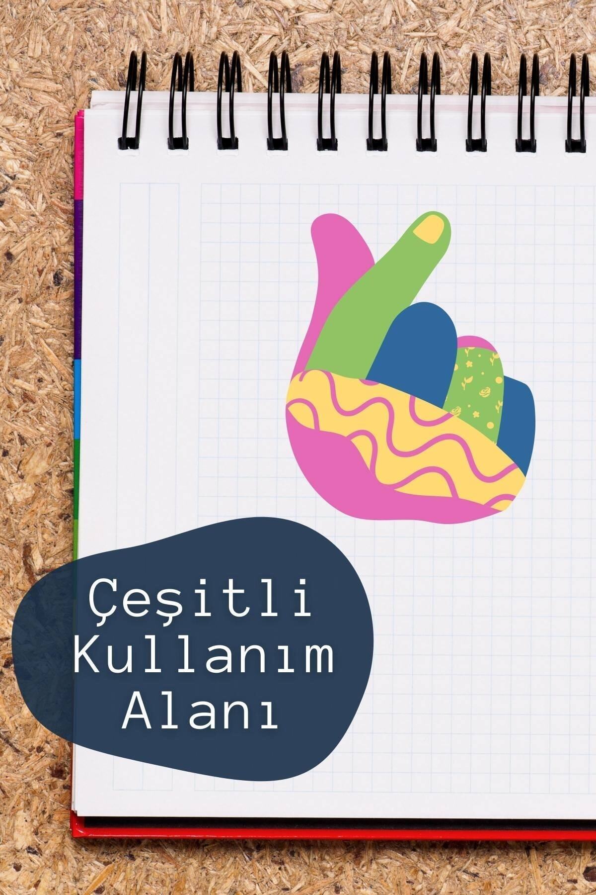 Indie Temalı Sticker Seti - 4 Adet Etiket Seti- Telefon, Tablet, Defter Laptop Uyumlu Etiket