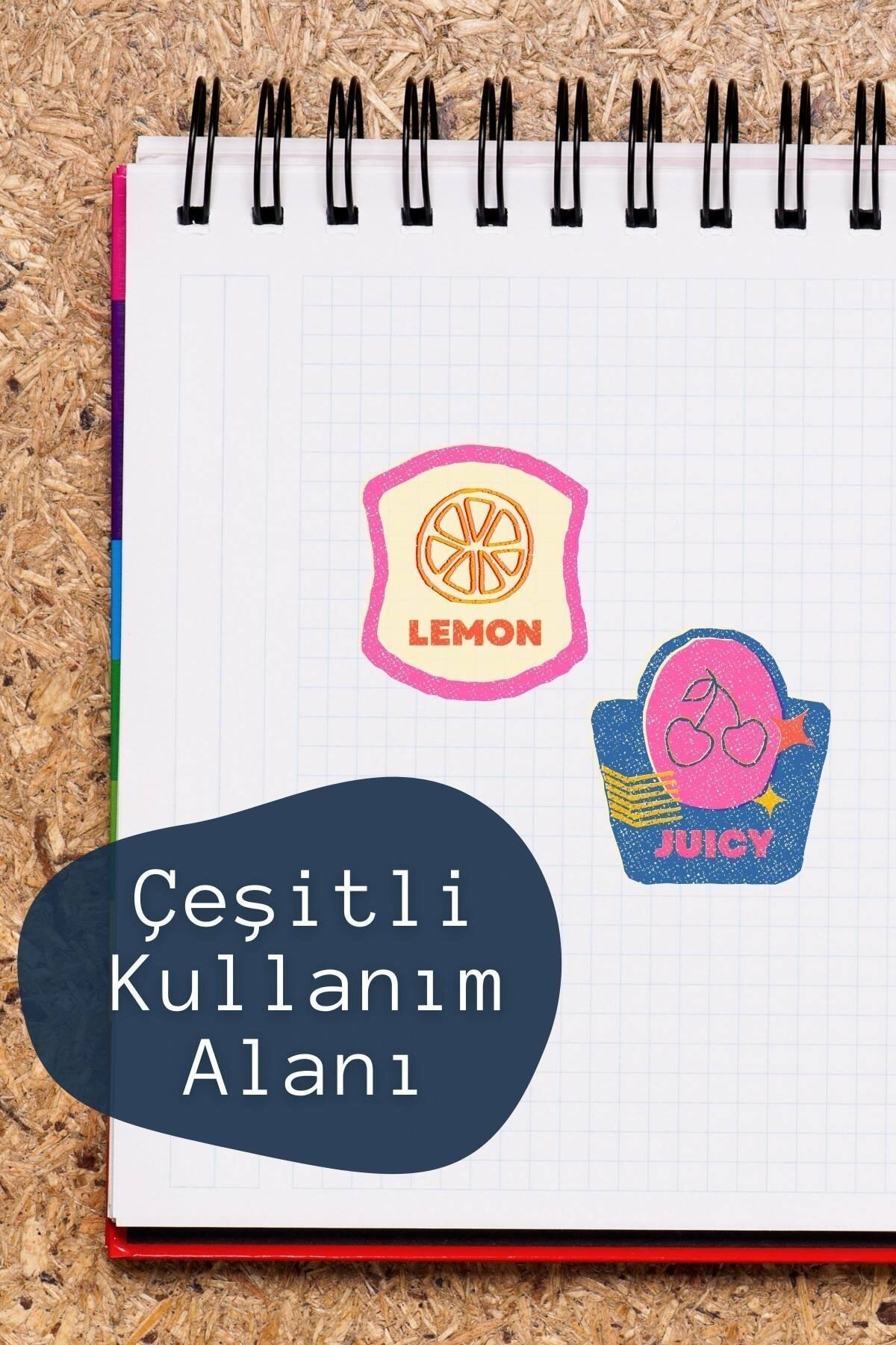 Indie Temalı Sticker Seti - 5 Adet Etiket Seti- Telefon, Tablet, Defter Laptop Uyumlu Etiket