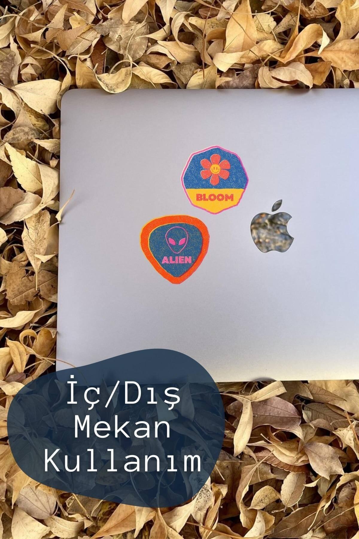 Indie Temalı Sticker Seti - 5 Adet Etiket Seti- Telefon, Tablet, Defter Laptop Uyumlu Etiket