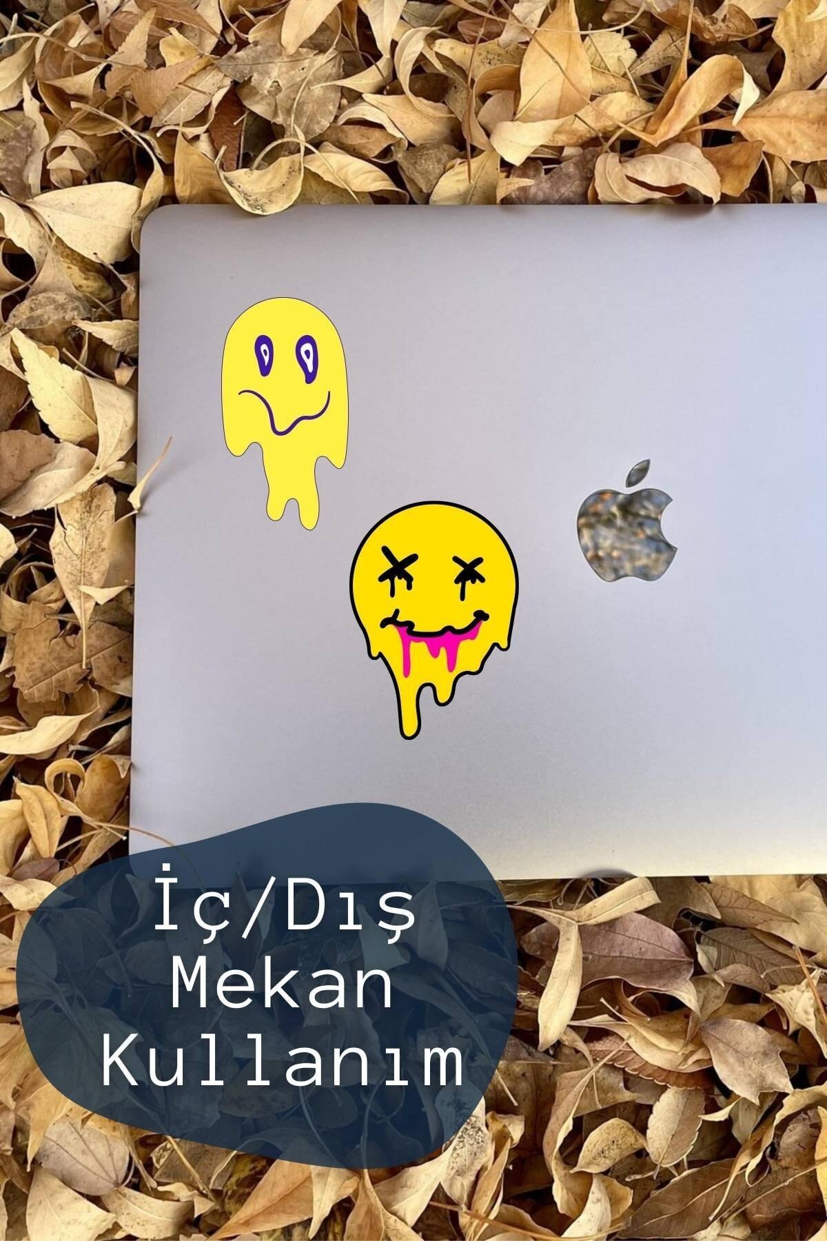 Indie Temalı Sticker Seti - 6 Adet Etiket Seti- Telefon, Tablet, Defter Laptop Uyumlu Etiket