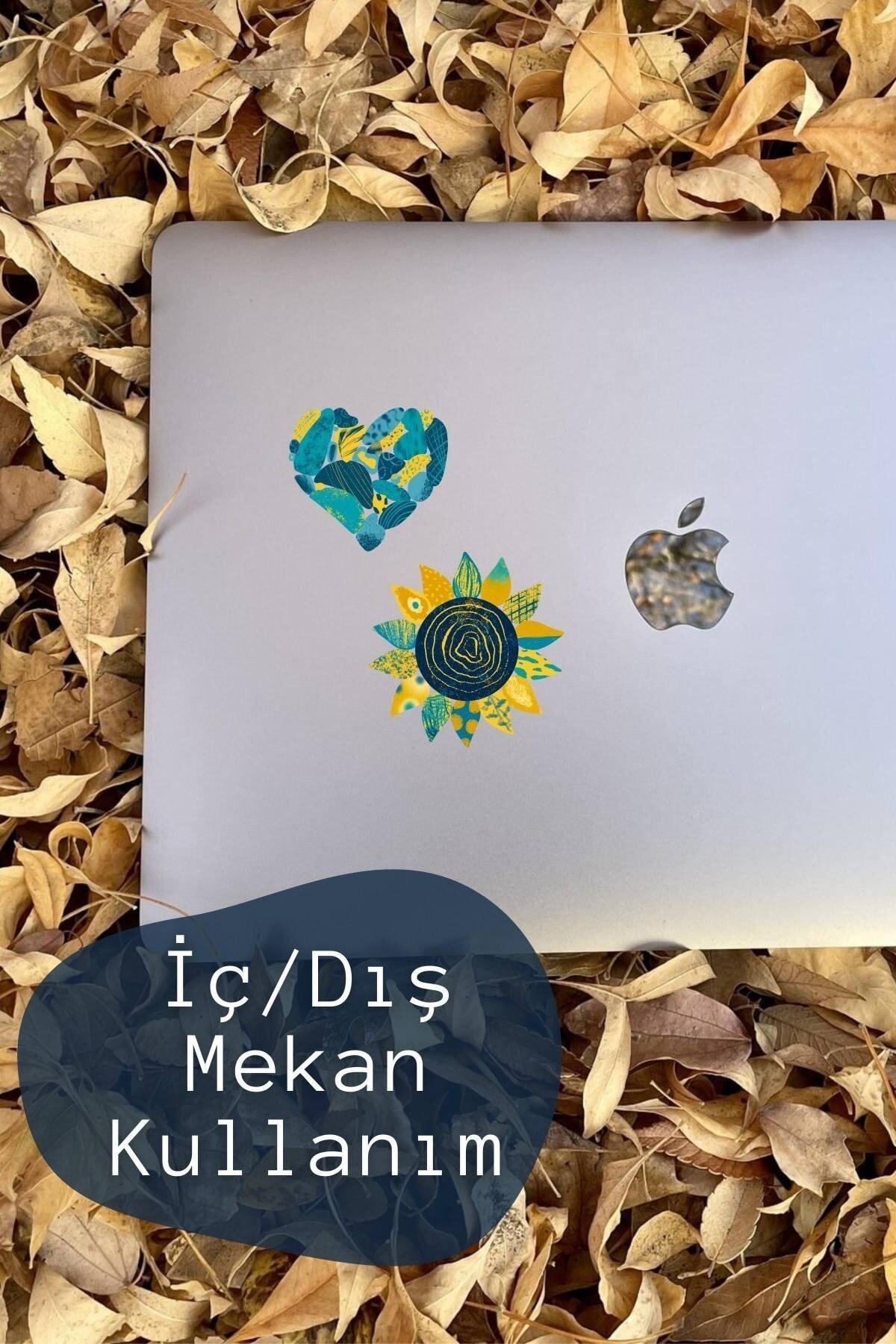 Indie Temalı Sticker Seti - 6 Adet Etiket Seti- Telefon, Tablet, Defter Laptop Uyumlu Etiket