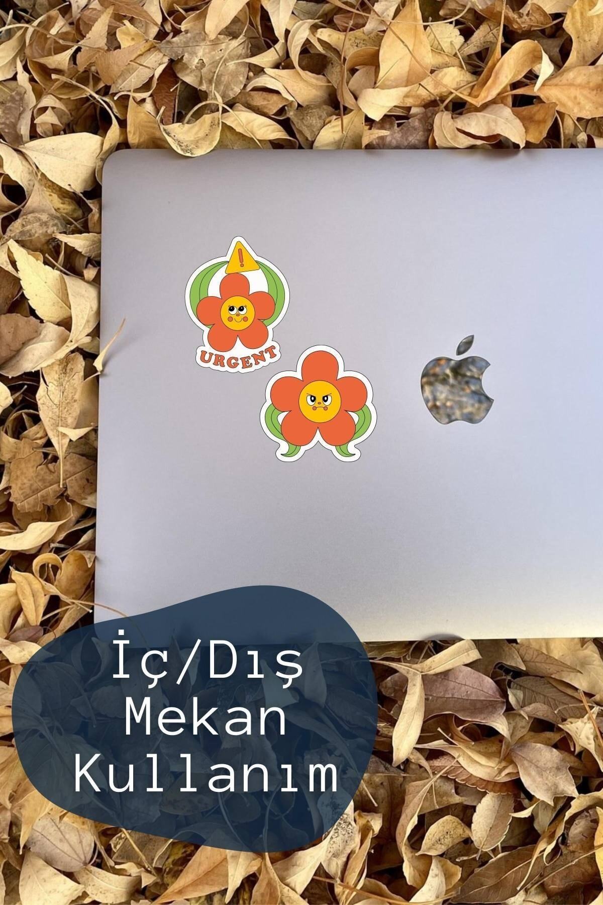 Indie Temalı Sticker Seti - 6 Adet Etiket Seti- Telefon, Tablet, Defter Laptop Uyumlu Etiket