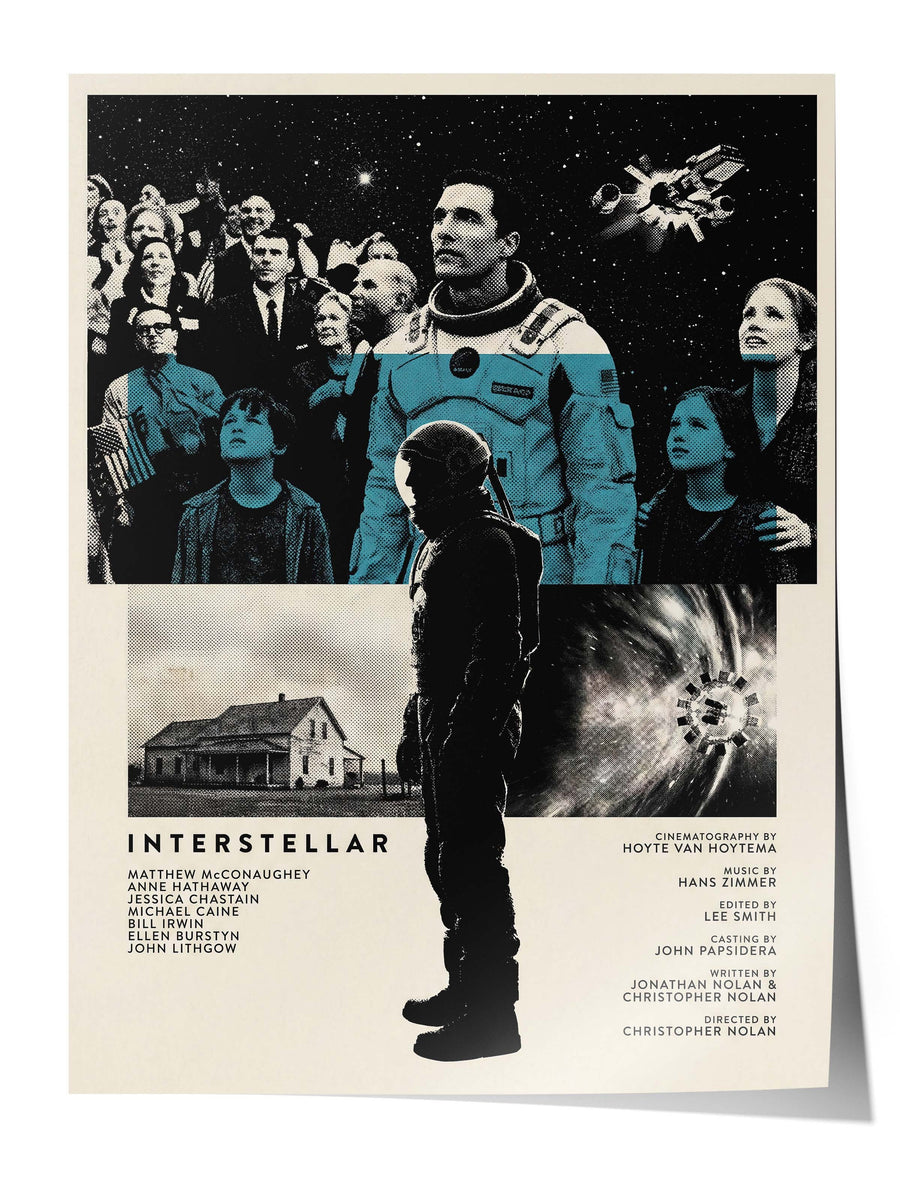 Interstellar Posteri, Sinema ve Dizi Tablo Posterleri, Film Dizi Afişleri NO:112806