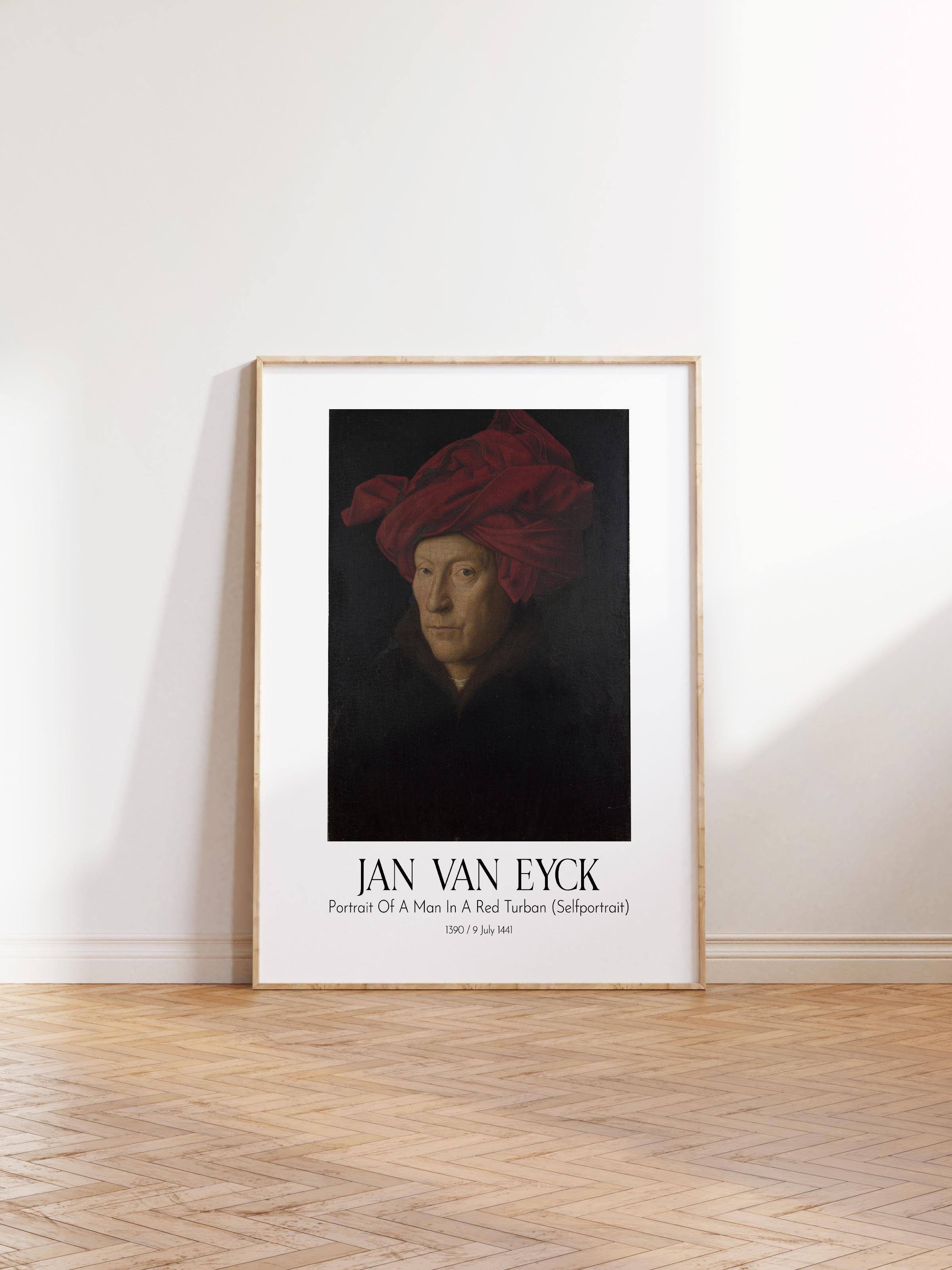 Jan Van Eyck, Ahşap Çerçeveli Tablo, Sanat Serisi NO:112128
